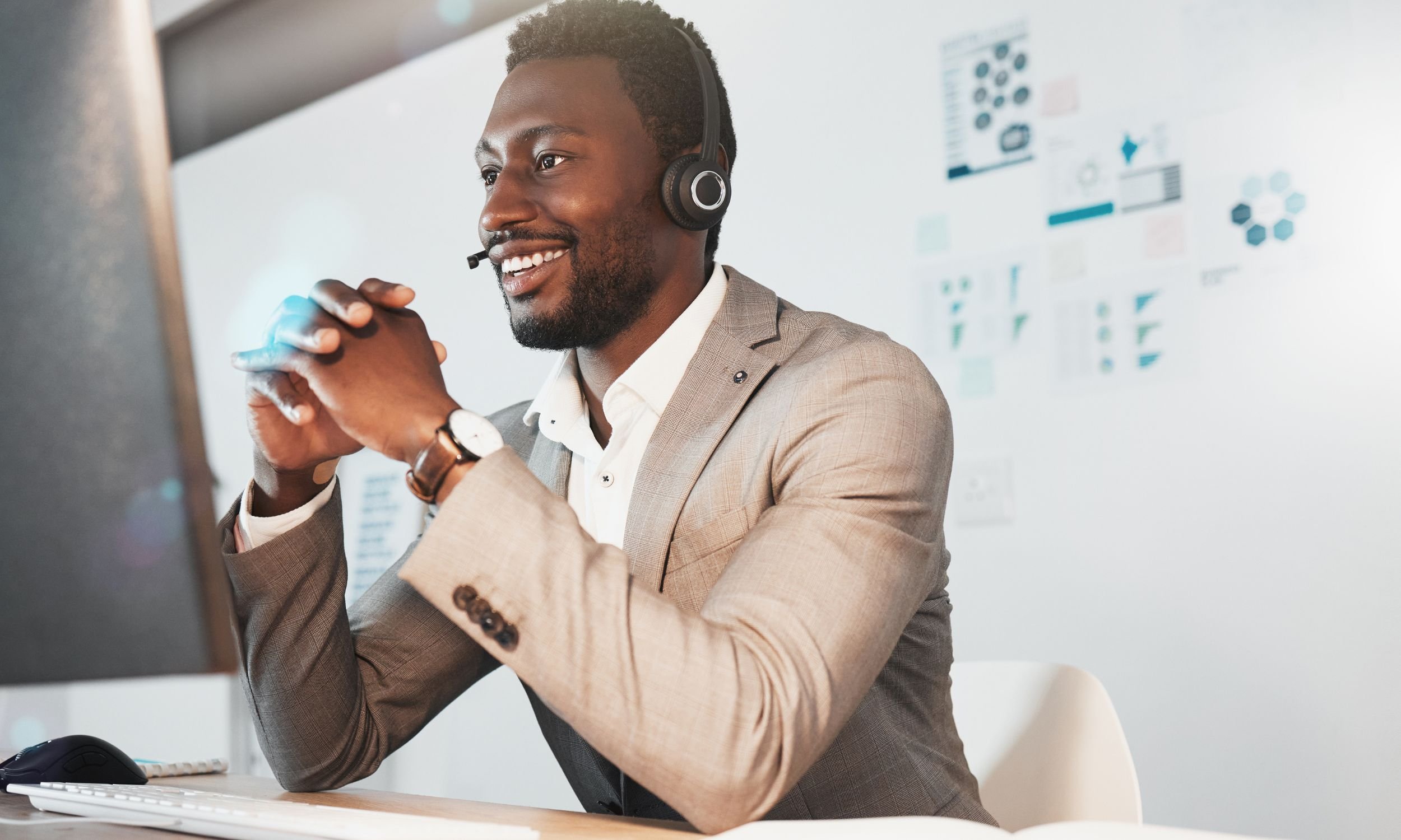 Executive on Virtual Call