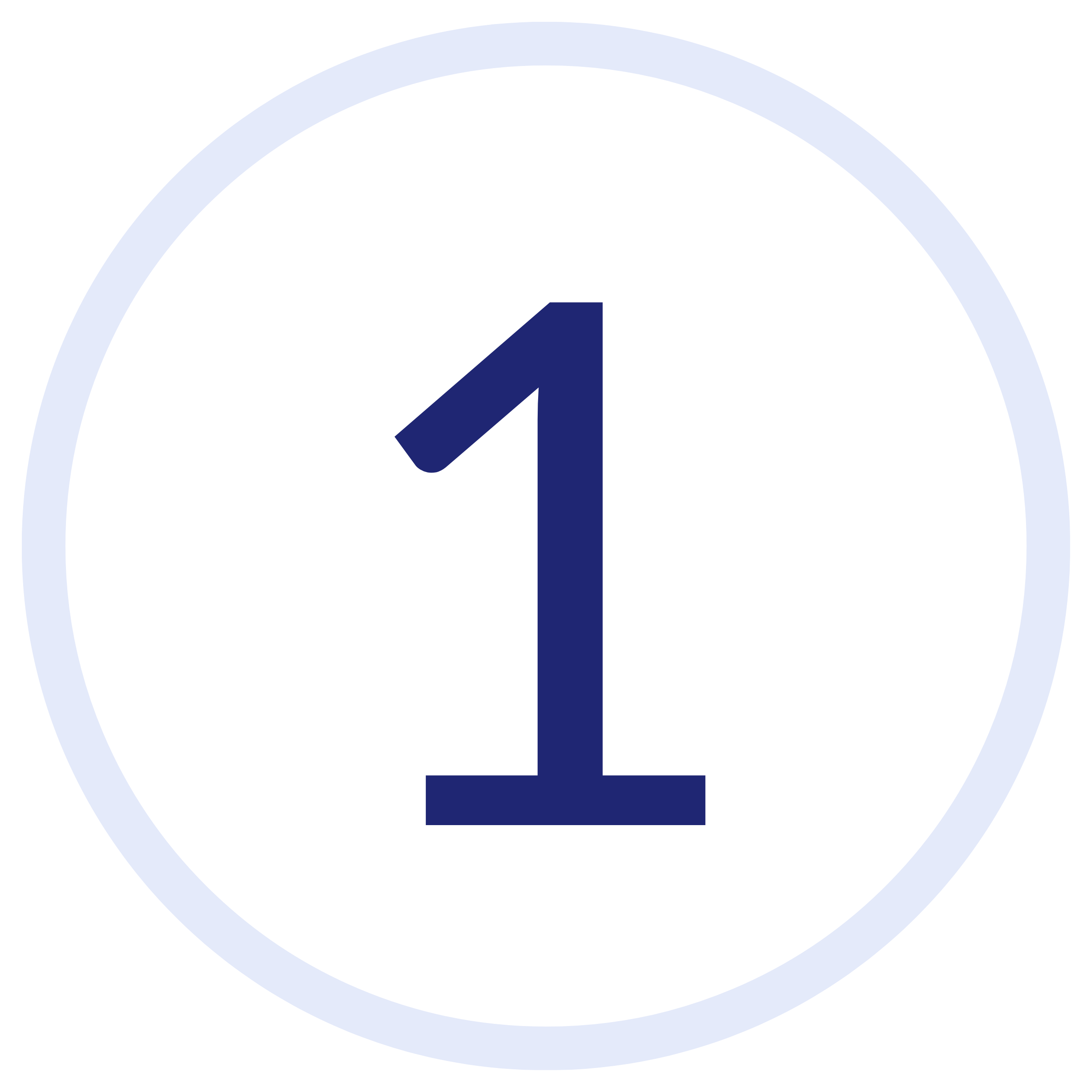 Graphic of number one