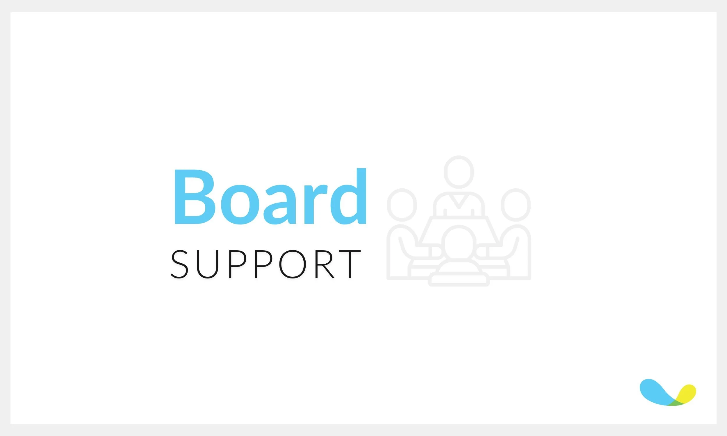 Executive Assistant Board Support Graphic