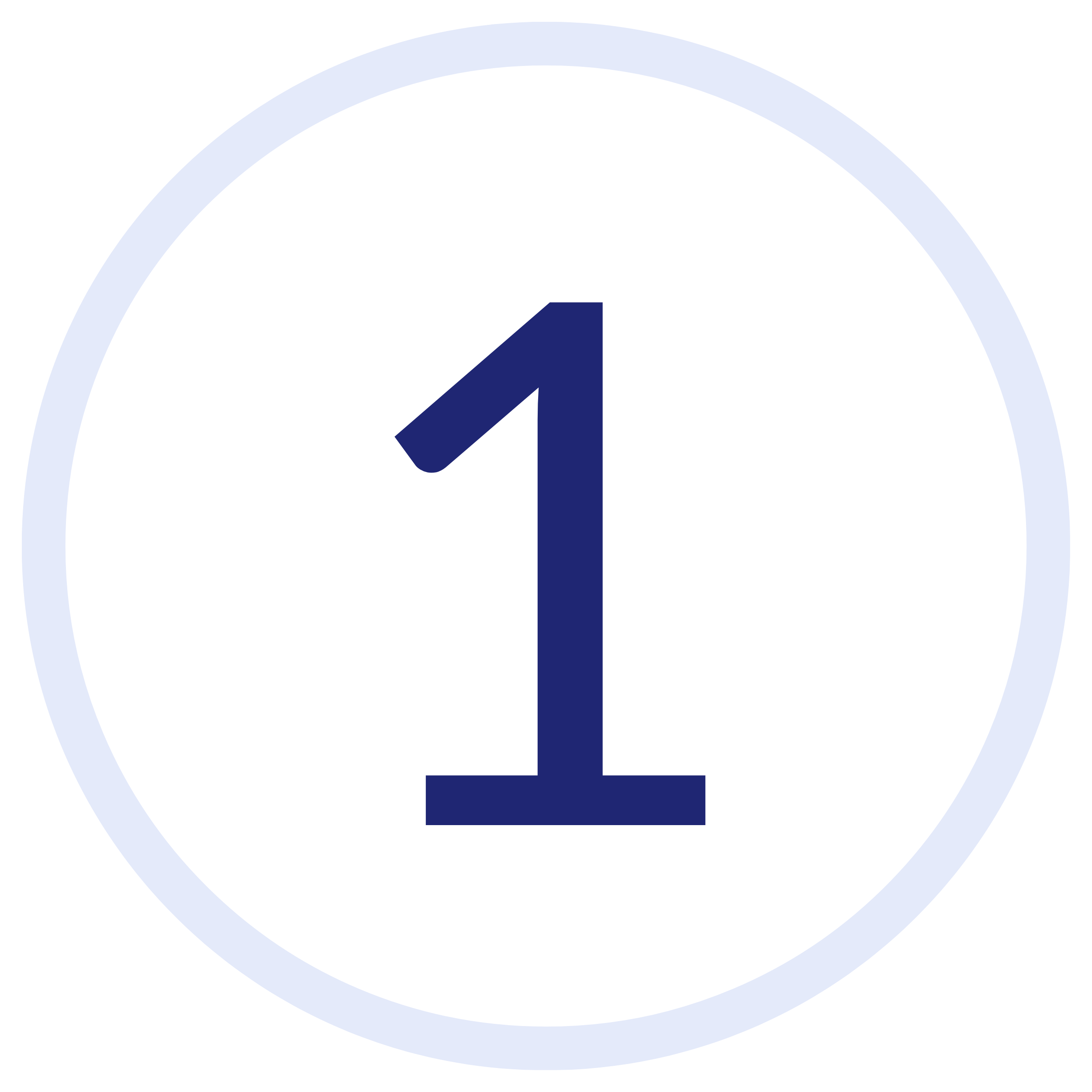 Graphic of number one