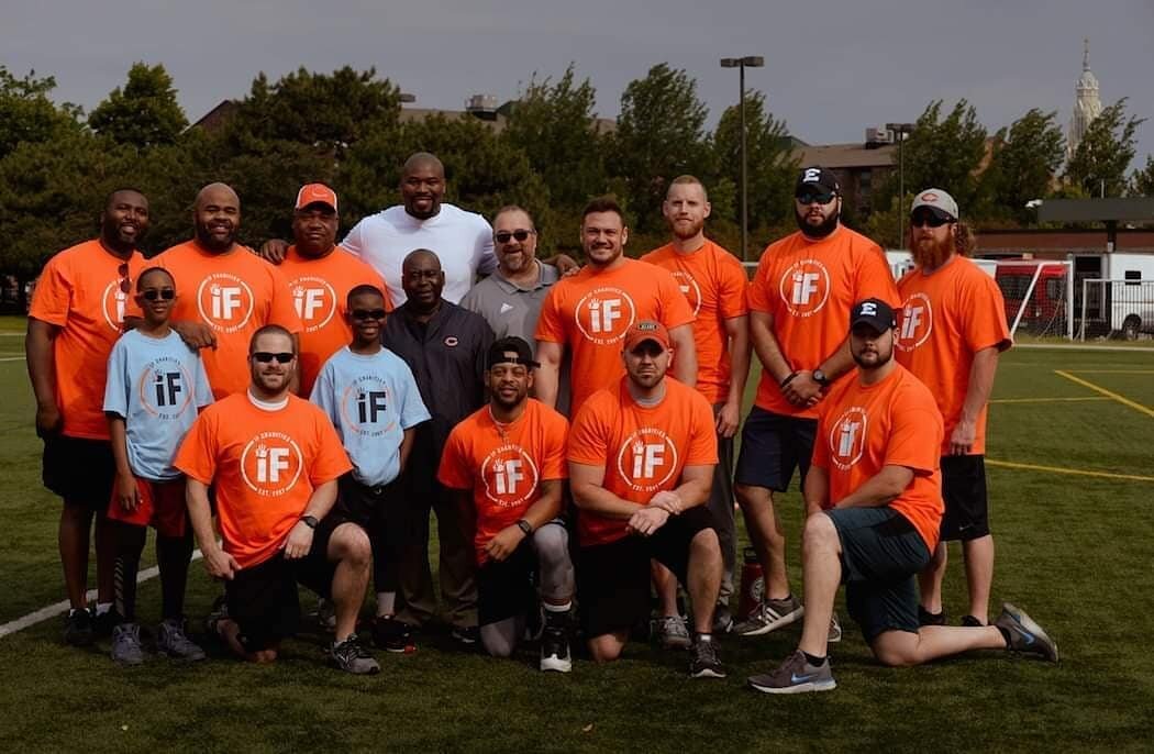 We&rsquo;re so grateful to the Chicago Police Department for lending us some coaches from their football team, and to our volunteers for always providing a helping hand. Teamwork makes the dream work! #dreamteam