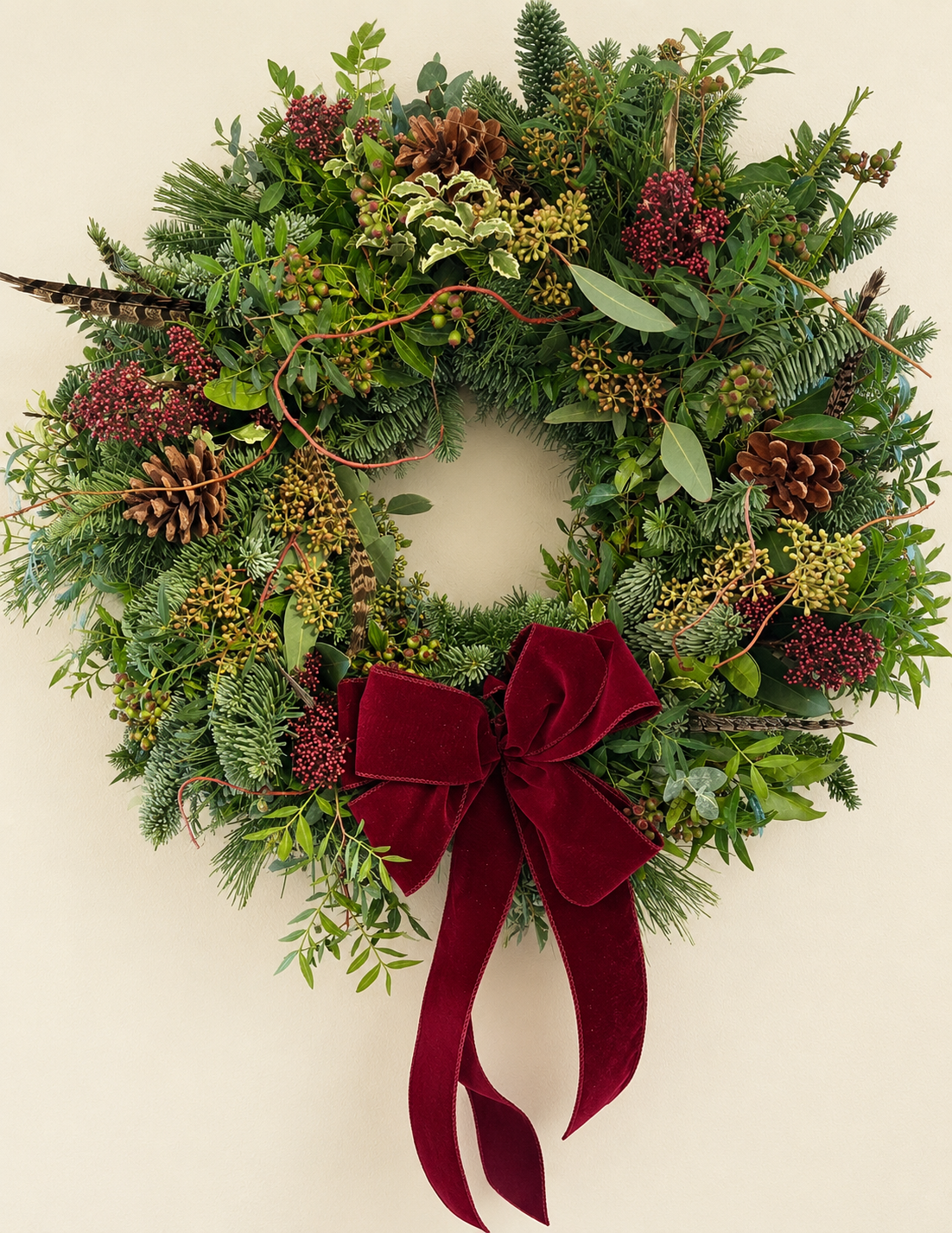 “Traditional Christmas” Wreath