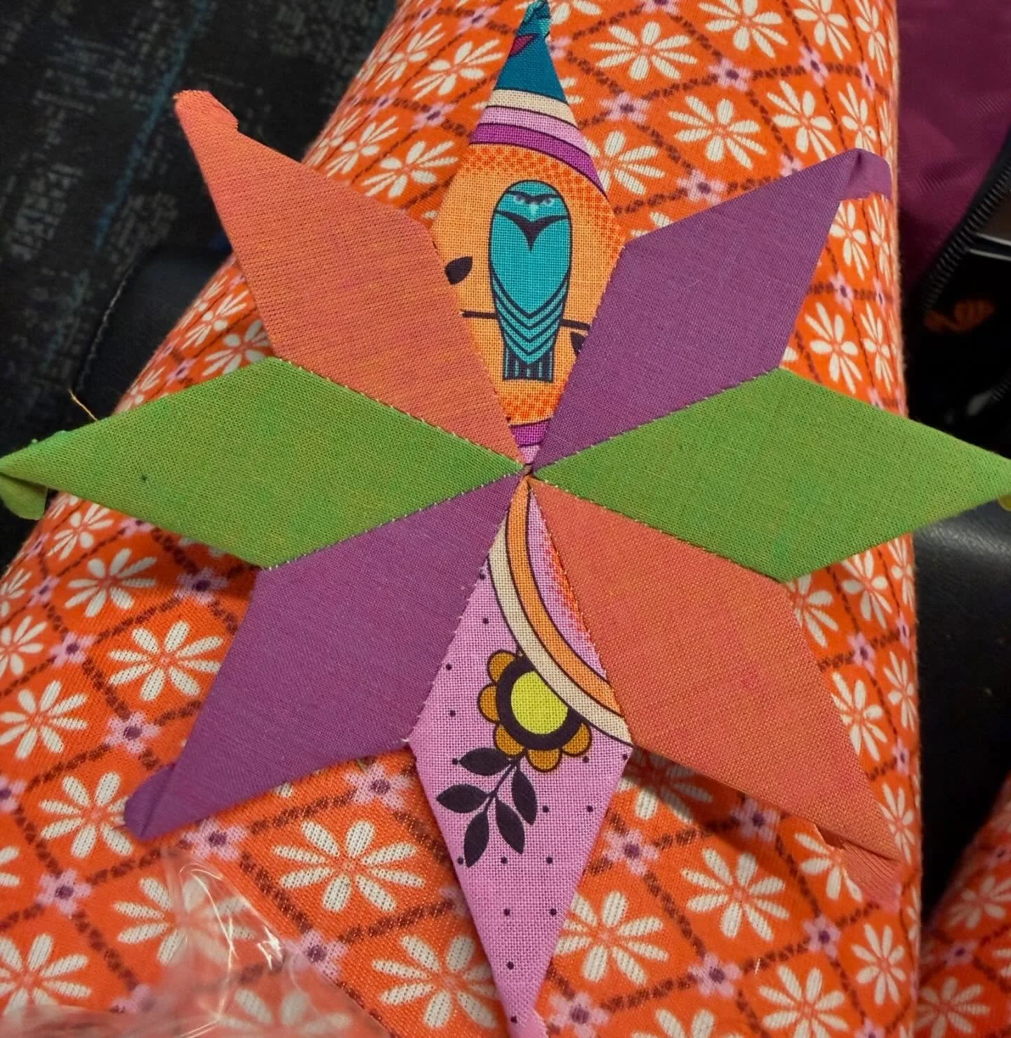 Layover activity on my way to QuiltCon!!!