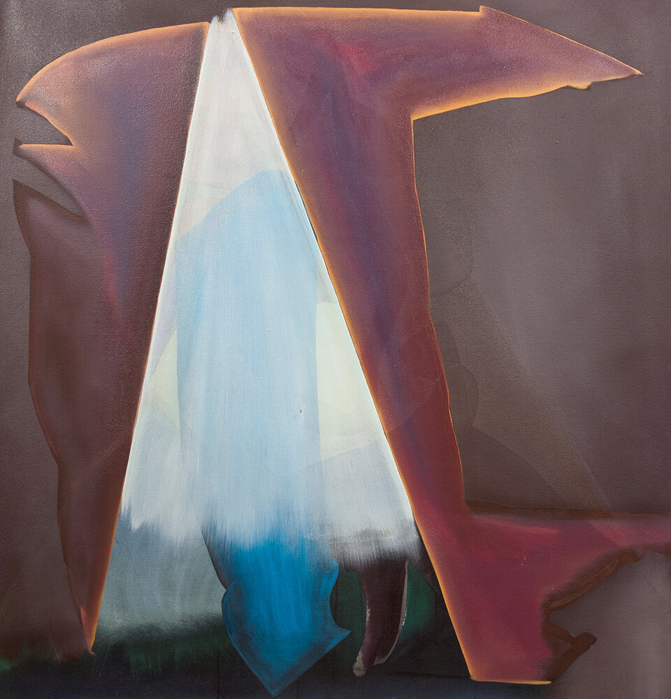  Matthew Brown:  Untitled,  2016, oil on canvas, 106 x 114 cm 
