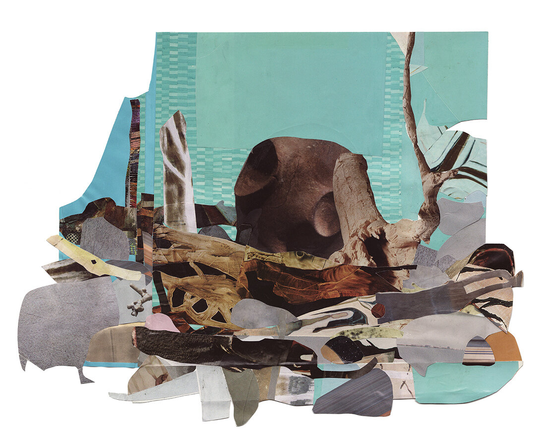  Stephanie Aitken:  Untitled Collage No. 1,  2012, pigment print on archival paper, 84 x 71 cm 