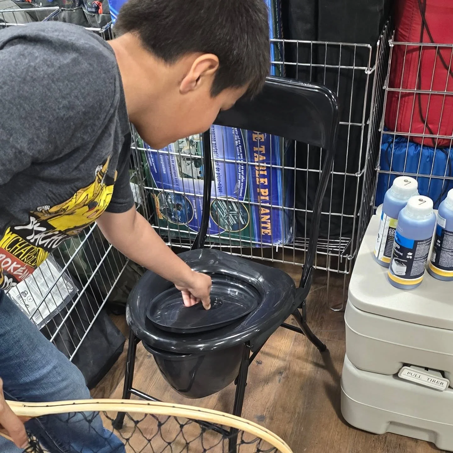 Decisions 😂 #naturecalls #naturecalling #throne #outdoors #outhouse #morelmushrooms #harvesting #livingoffgrid #offgrid #camping #decisionmaking #fungus #fungi #morel #mushrooms