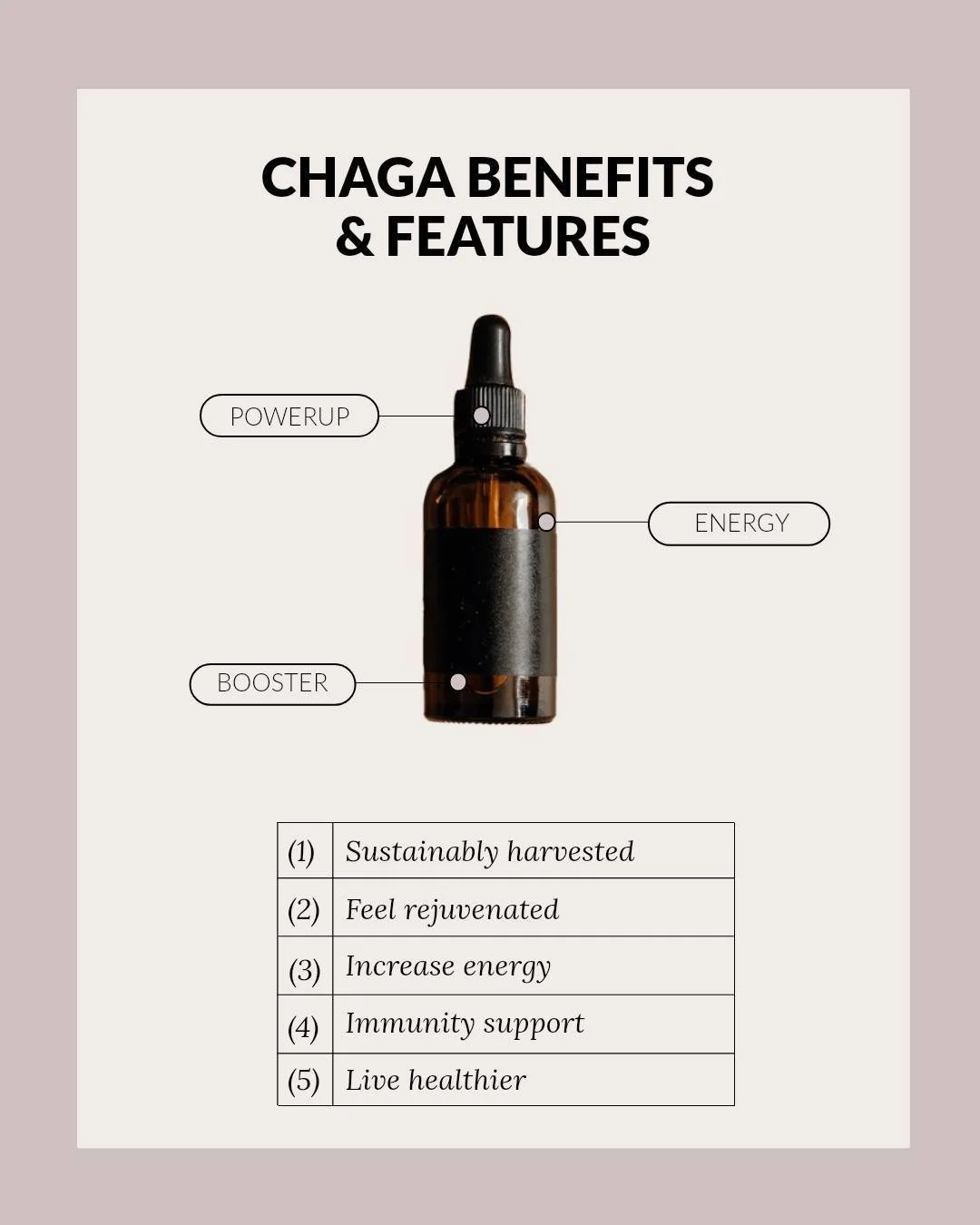 Chaga mushroom: nature's little superhero! Packed with antioxidants and nutrients, this fungus has been stealing the show in wellness circles. Beyond its earthy taste, chaga supports immunity and overall well-being. Add it to your smoothies or teas f