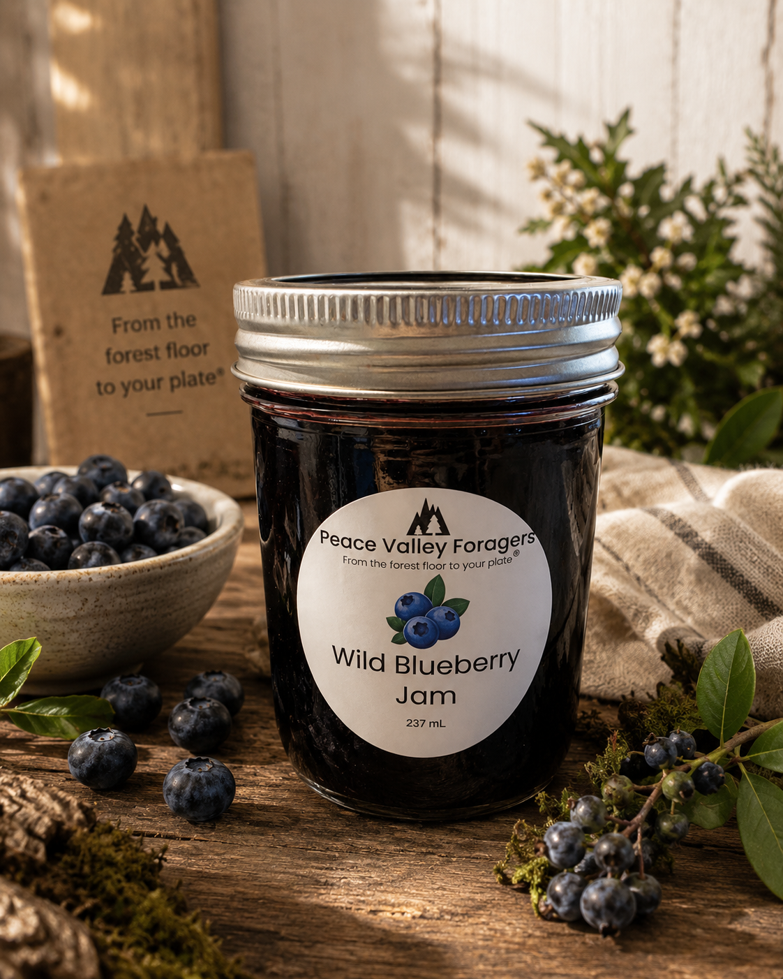 Wild Blueberry Jam