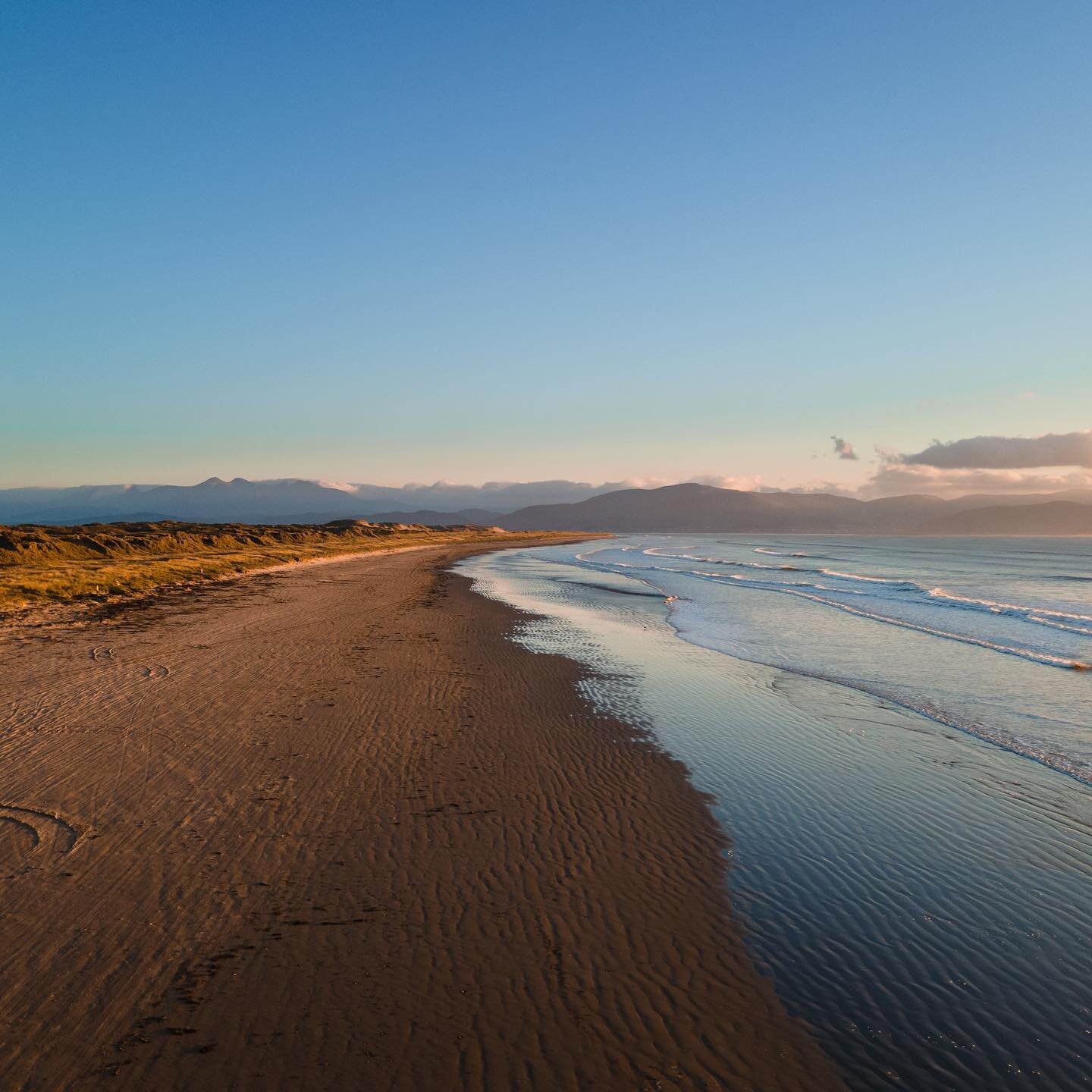 📍Inch Beach, Co Kerry 

A real golden evening on Inch Beach a few weeks back. It&rsquo;s always hard not stop here when passing! 

〰️

#inchbeach #inch #beach #kerry #wildatlanticway #wildatlanticwaykerry #dinglepeninsula #dinglepeninsulatourism #di