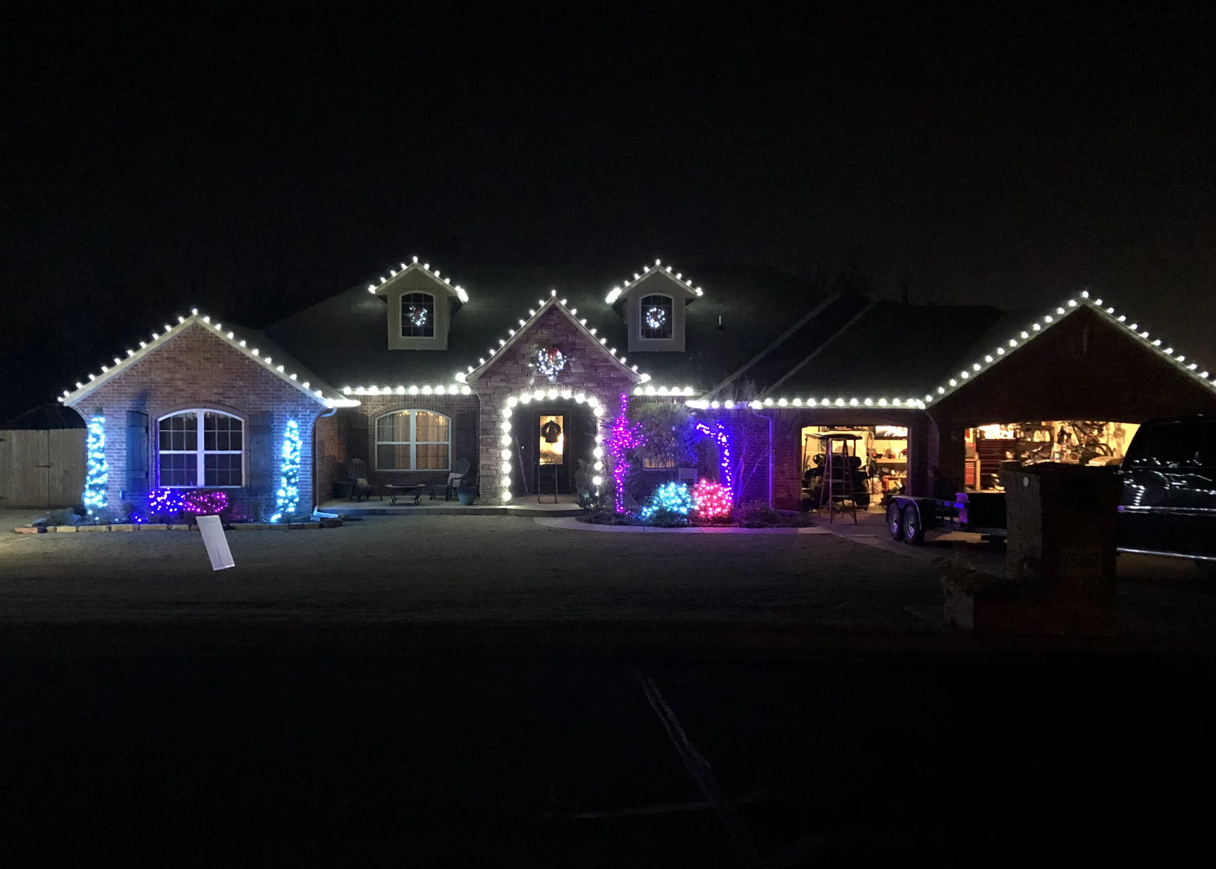 Christmas Lights. Edmond, OK