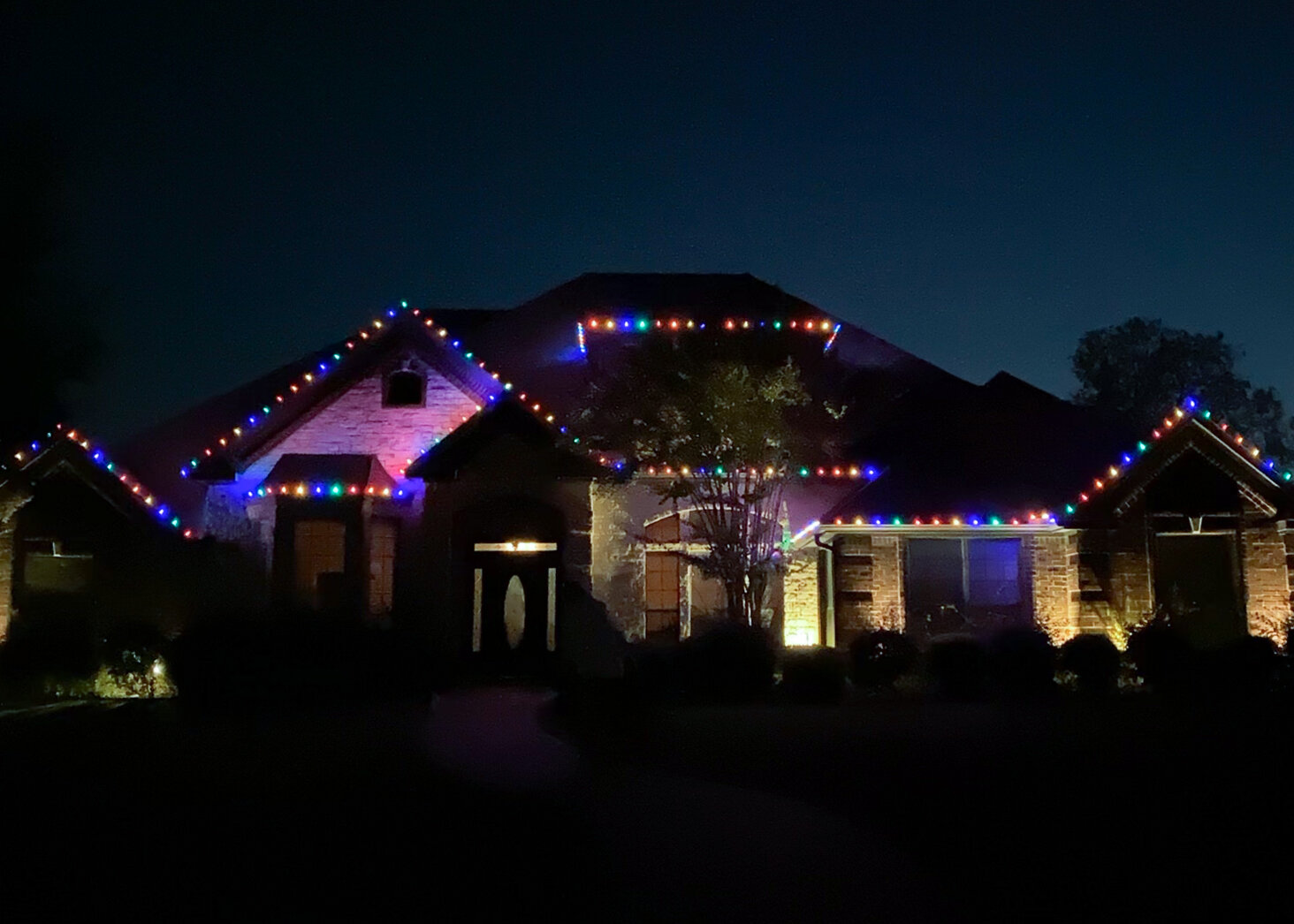 Multi-Level Holiday Lighting