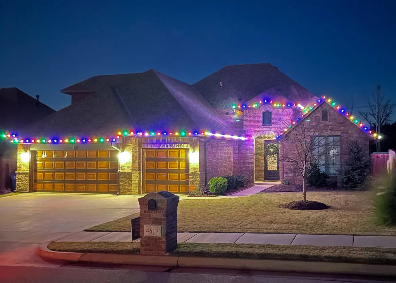 Holiday Lighting Edmond Oklahoma