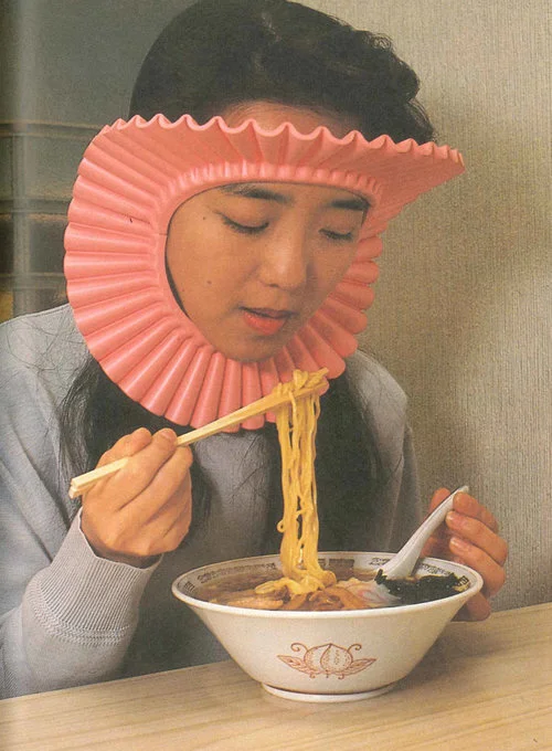 Noodle splash guard