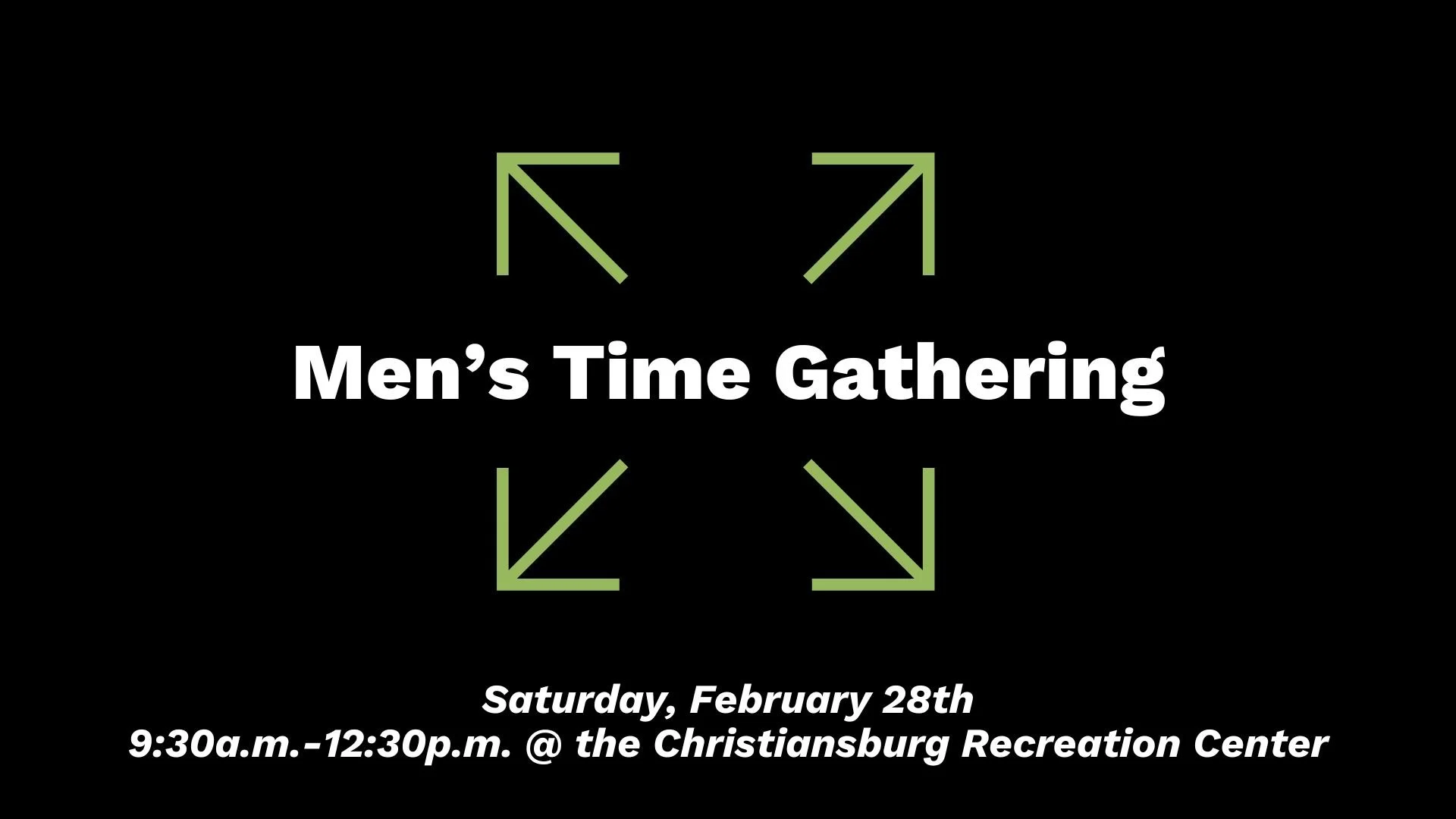 Men's Time Gathering