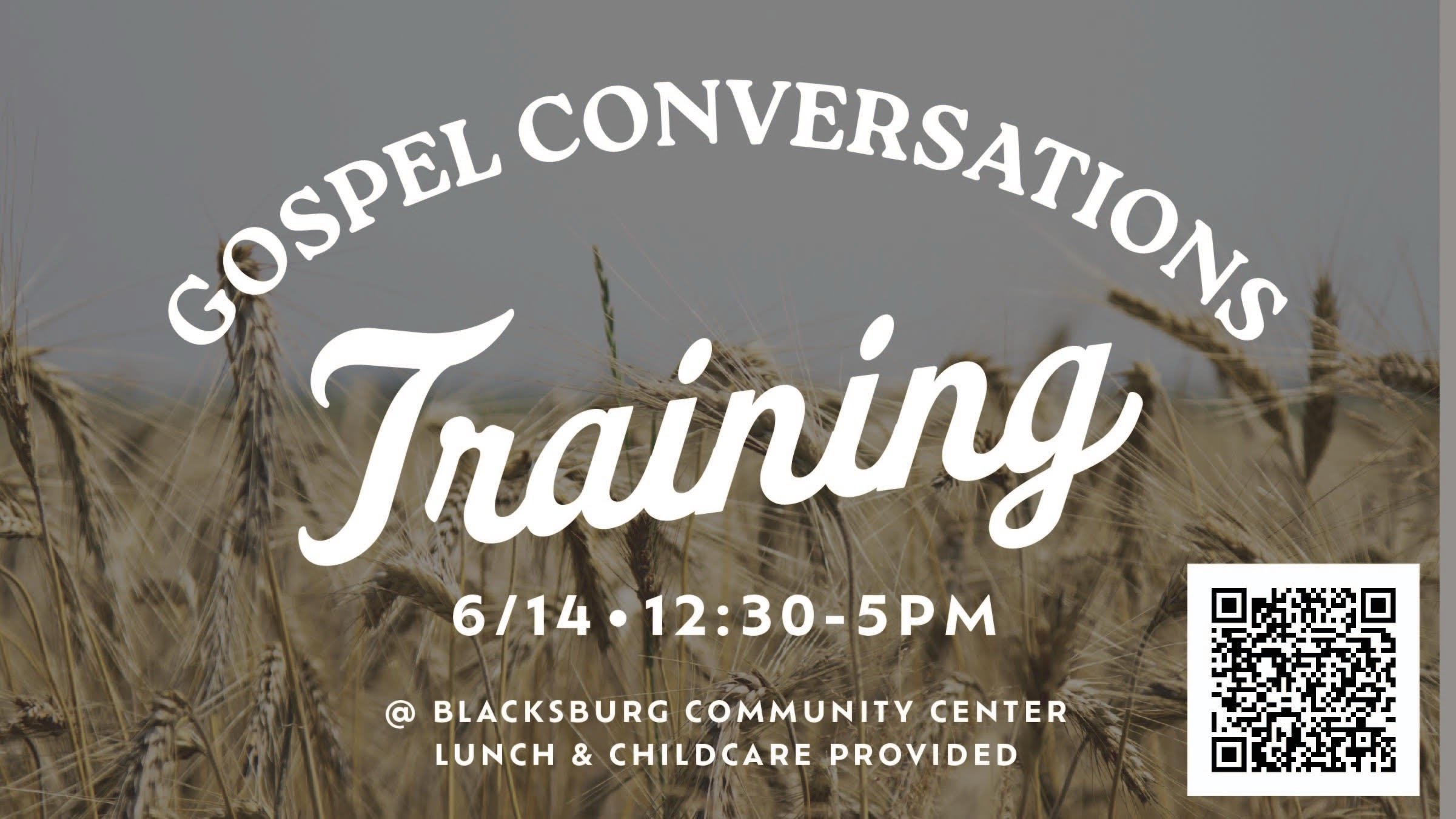 Gospel Conversations Training