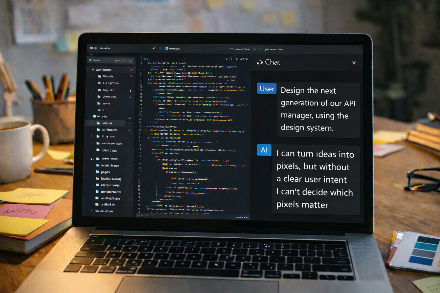 AI doesn’t want your design job, really, it said so.