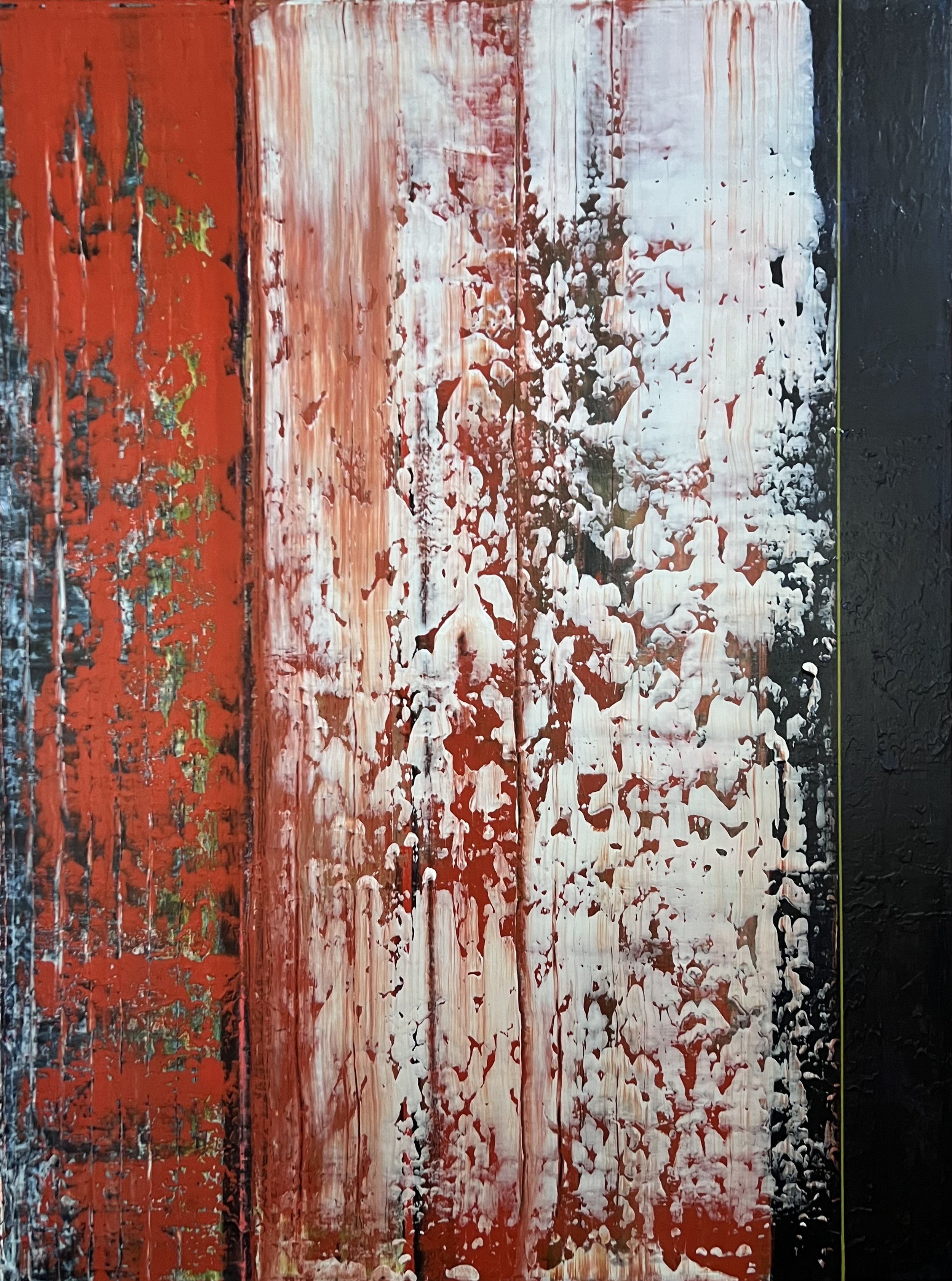 Snowfall, 44" x 33"