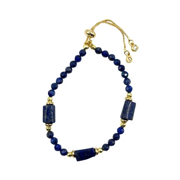 Lapis Lazuli Adjustable Bracelet