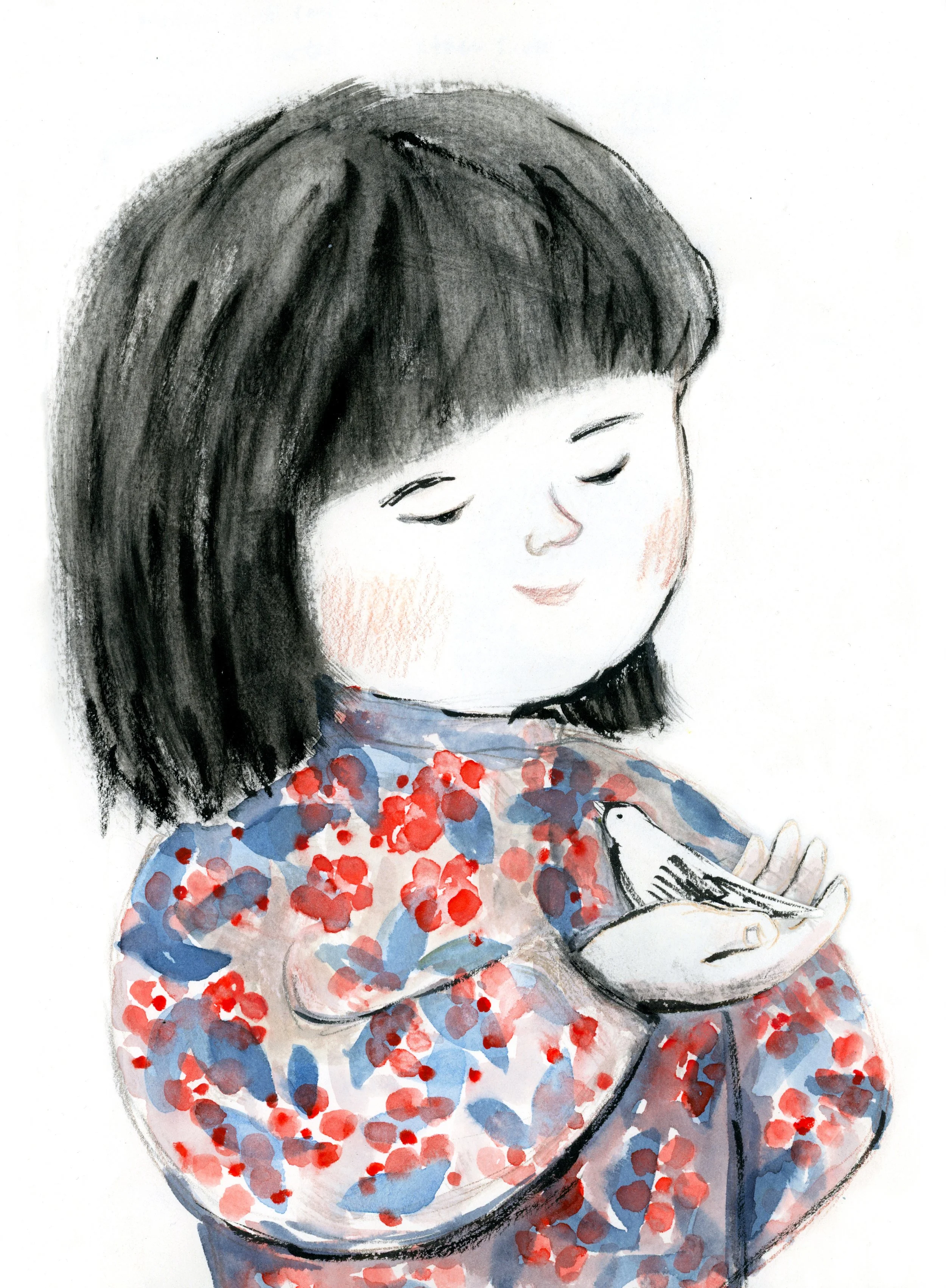 Girl with bird on hand.jpg