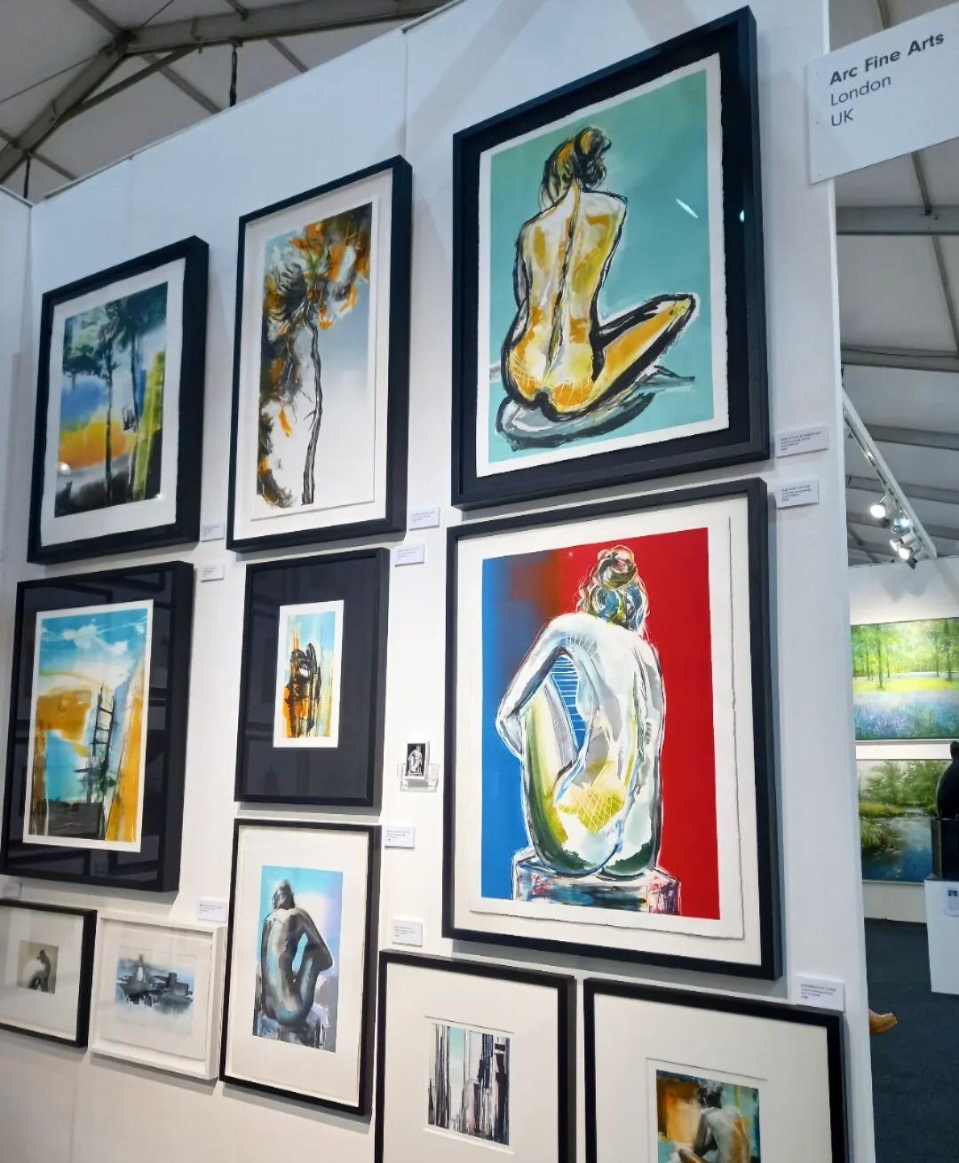 Showing @affordableartfairuk in Hampstead today and tomorrow! With Arc Fine Arts on stand D7. 
DM me if you would like a complimentary ticket.

#artforsale
#artcollector 
#framedart 
#artfair 
#artistsoninstagram 
#editionedprints 
#artistsprints