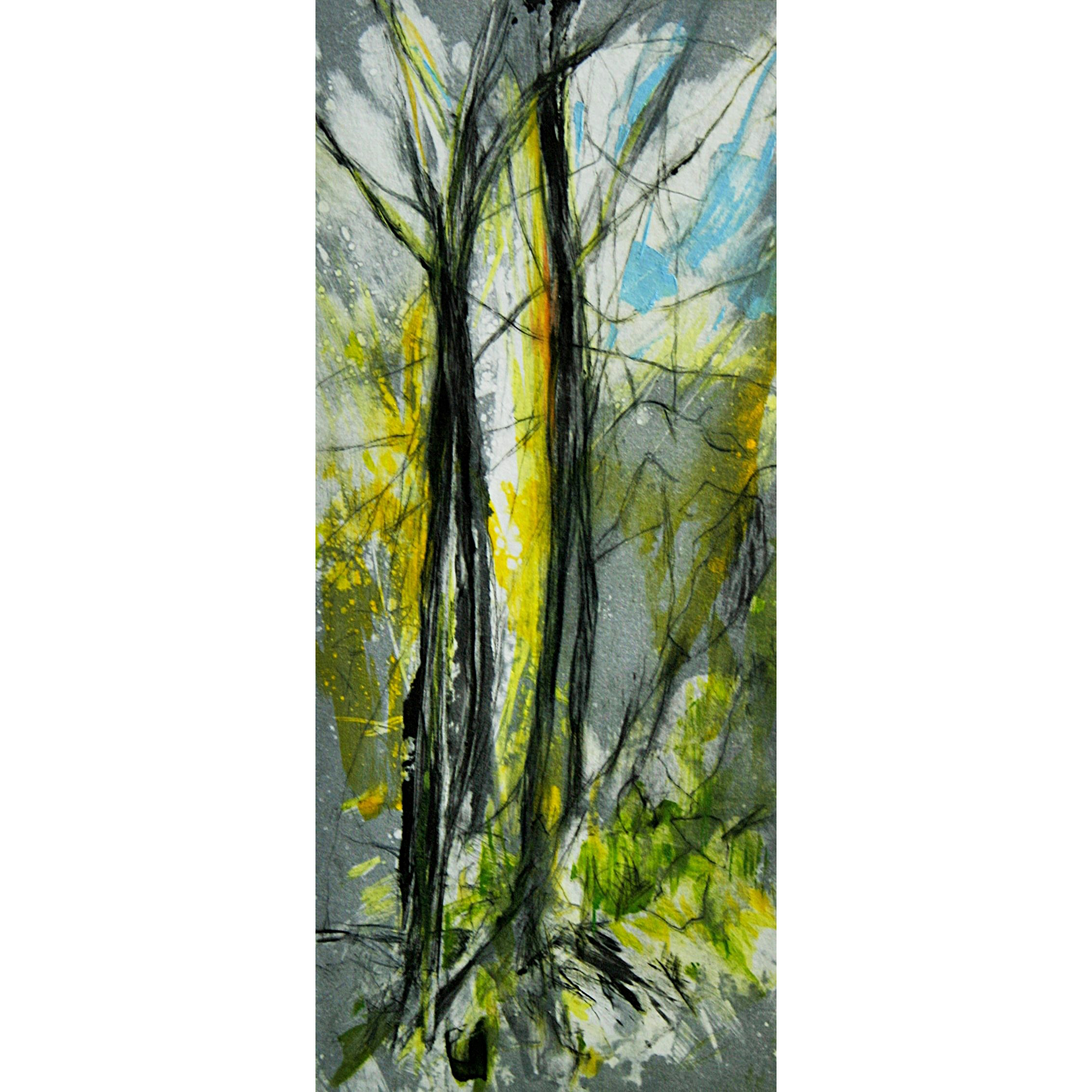 Autumn Trees, Silver Skies No2 Clare Grossman.png