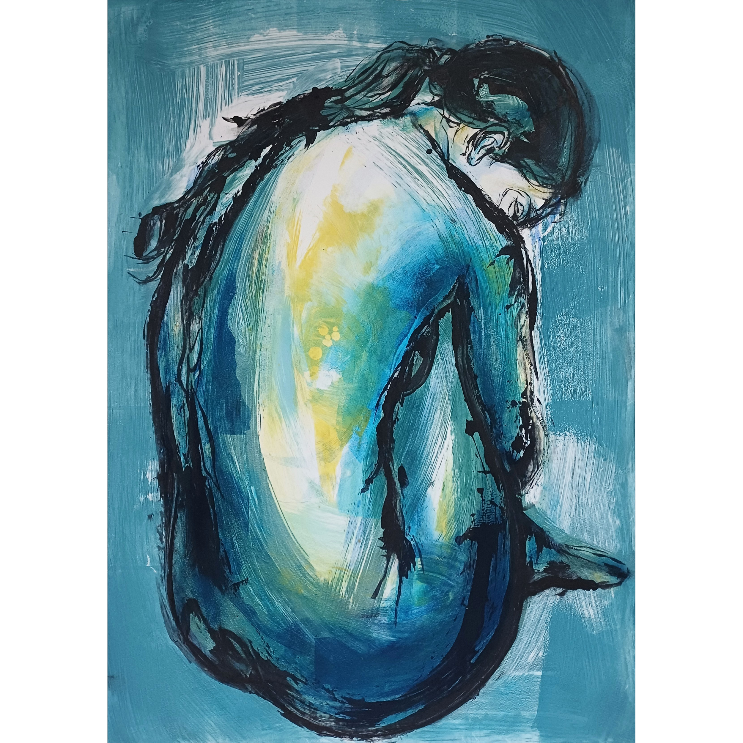 Celestial Nude in Twilight, No3, Clare Grossman.webp