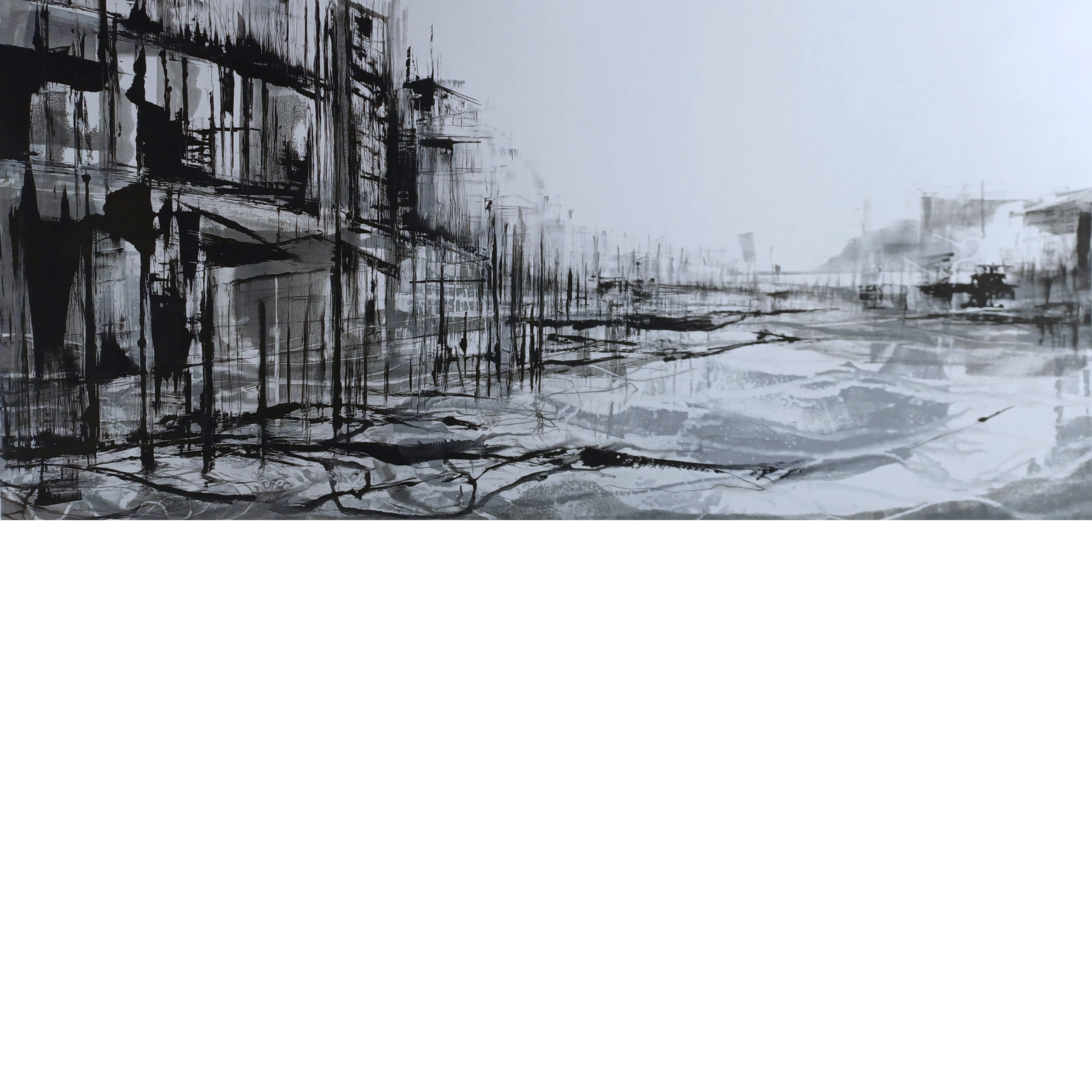 Variation on Reflections in Silver, Black & White No6 Clare Grossman.png