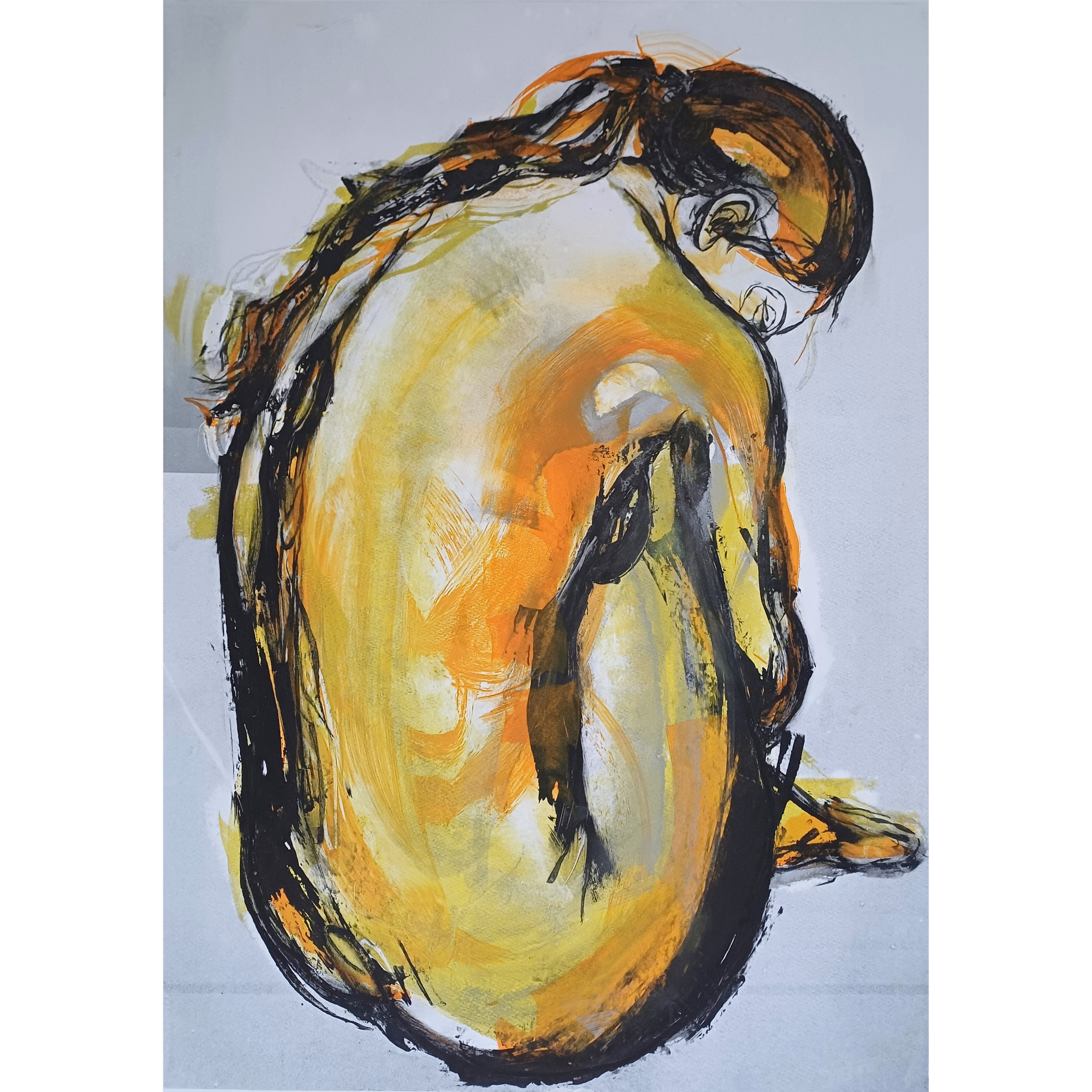 Celestial Nude in Warm Light, No 4, Clare Grossman.webp