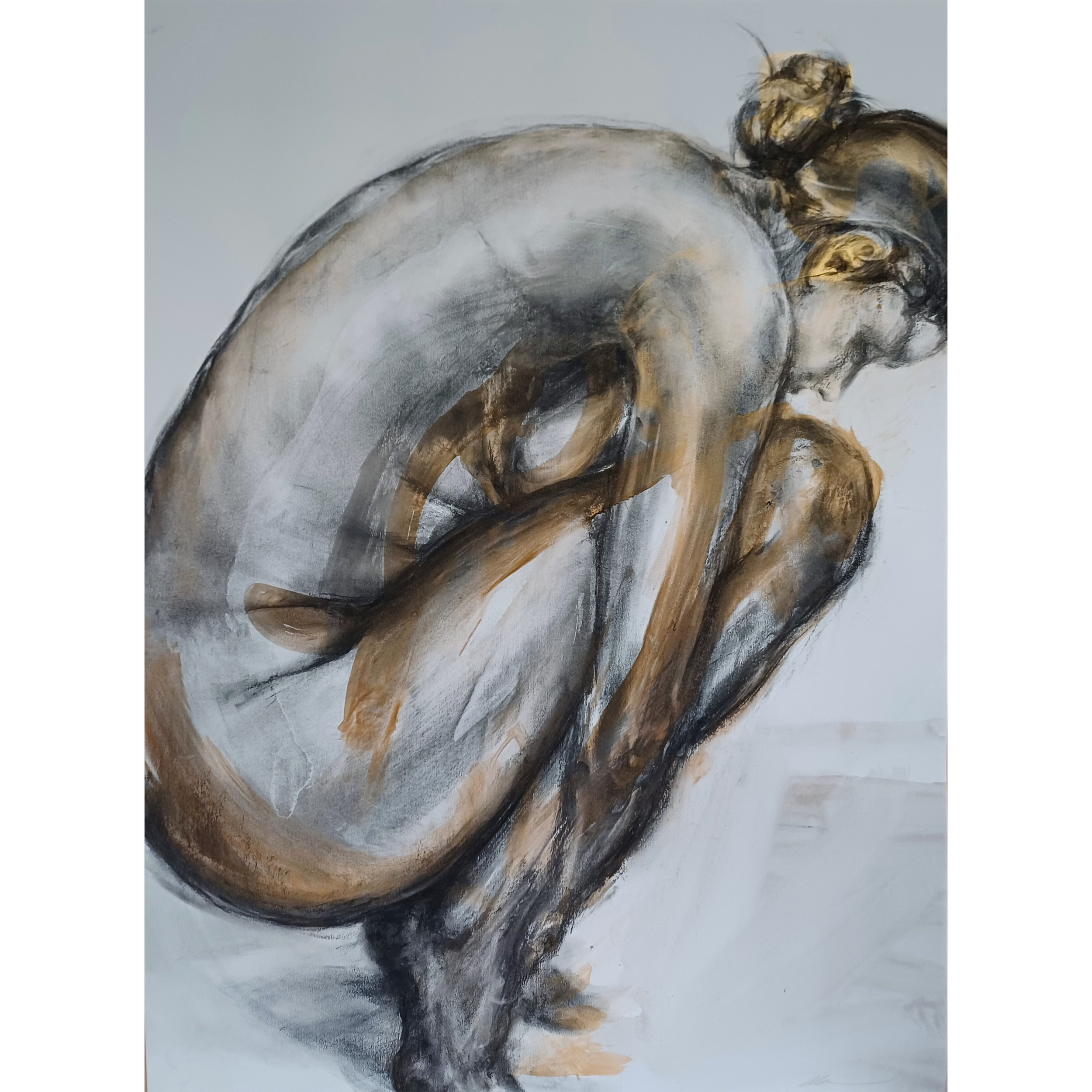 Nude in Gold No 11, Clare Grossman.webp