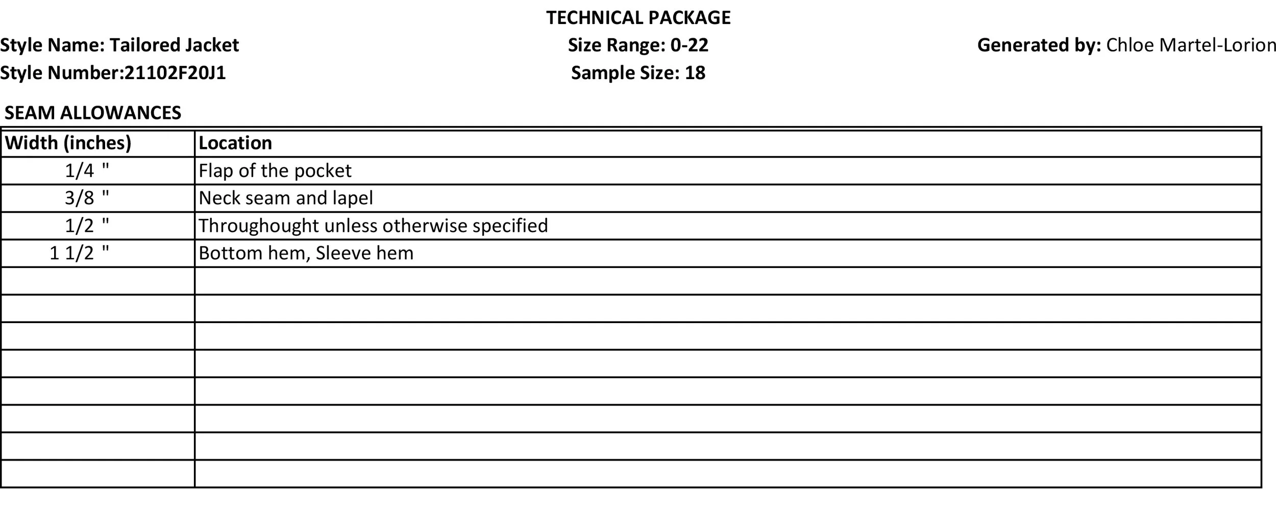 Technical Package p6