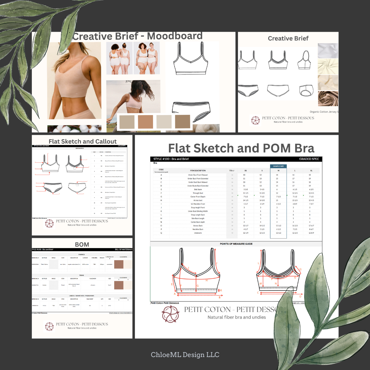 Bra and Brief design