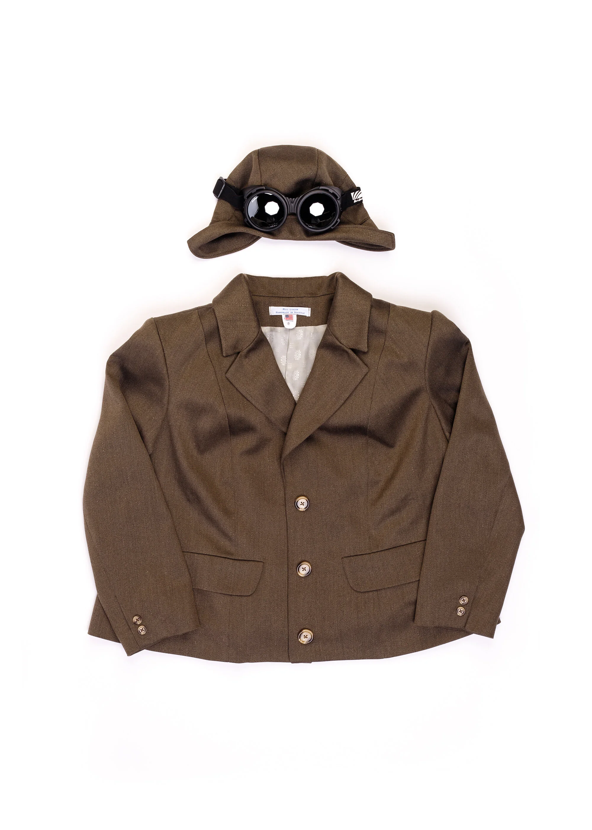 Aviator Jacket Flat Lay