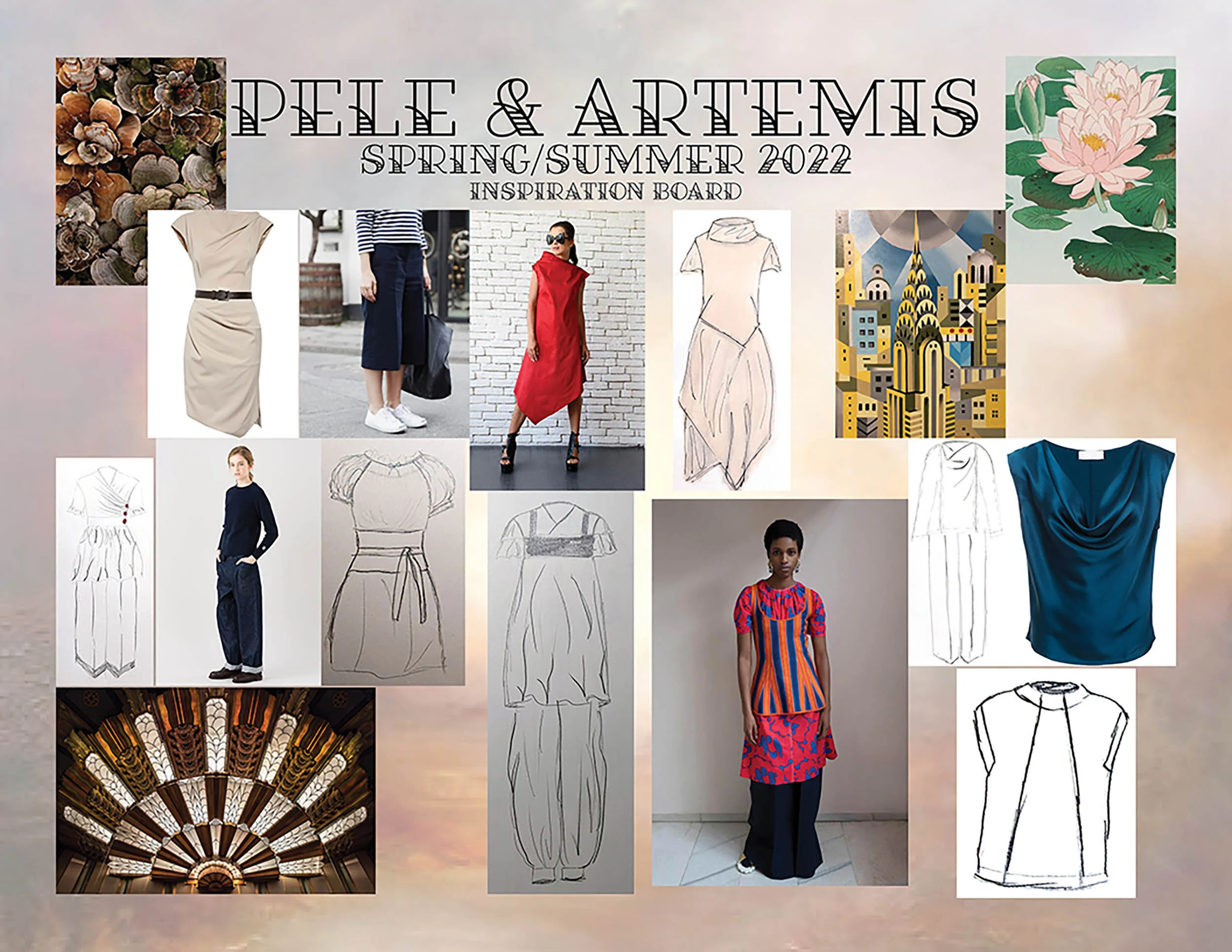 Pele & Artemis Inspiration Board