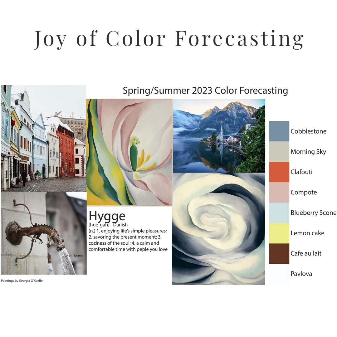 The Joy of Color Forecasting is very dear to me. I'm constantly inspired by architecture, nature, artists and various social trends that blends to predict the next colors and materials for the next year. ​​​​​​​​
.​​​​​​​​
.​​​​​​​​
.​​​​​​​​
.​​​​​​
