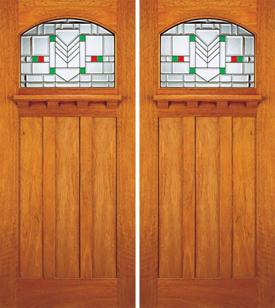 Arts & Crafts Style Doors — Shed Brand Studios