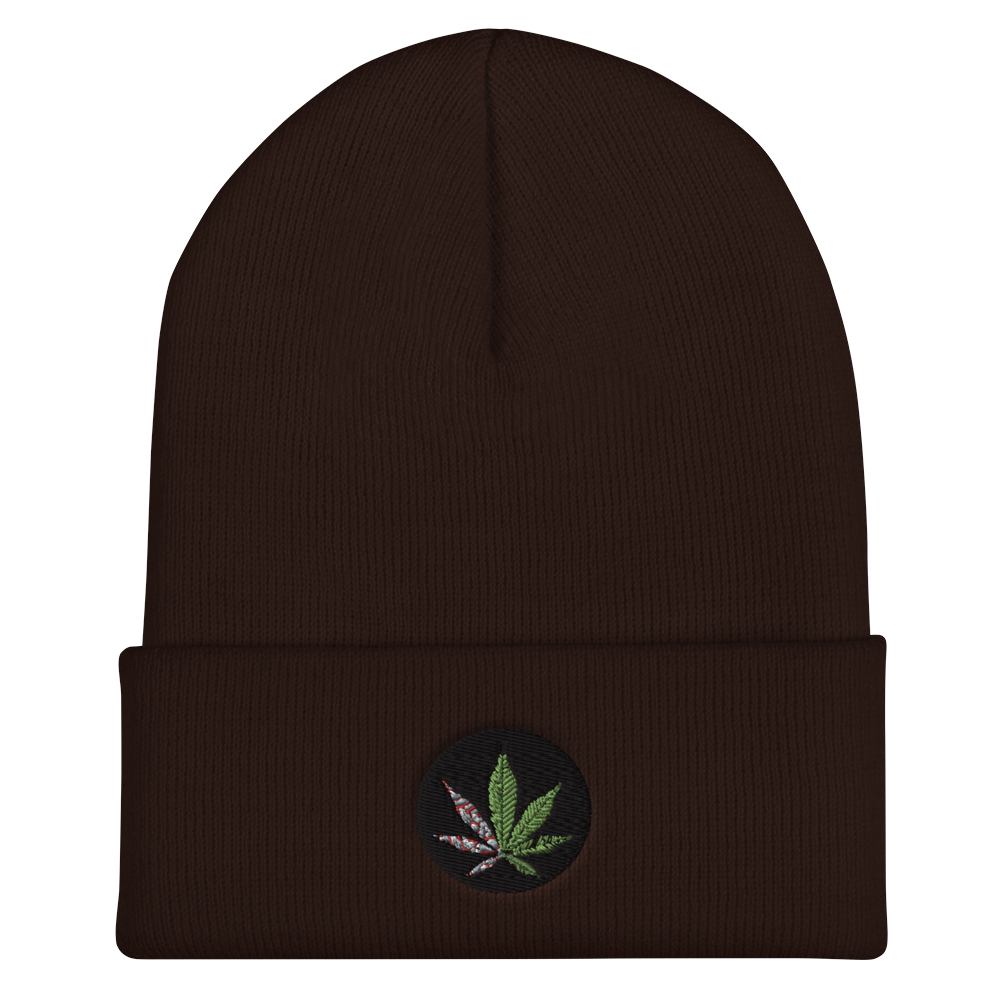 cuffed-beanie-brown-front-6159b1c8d5841.png