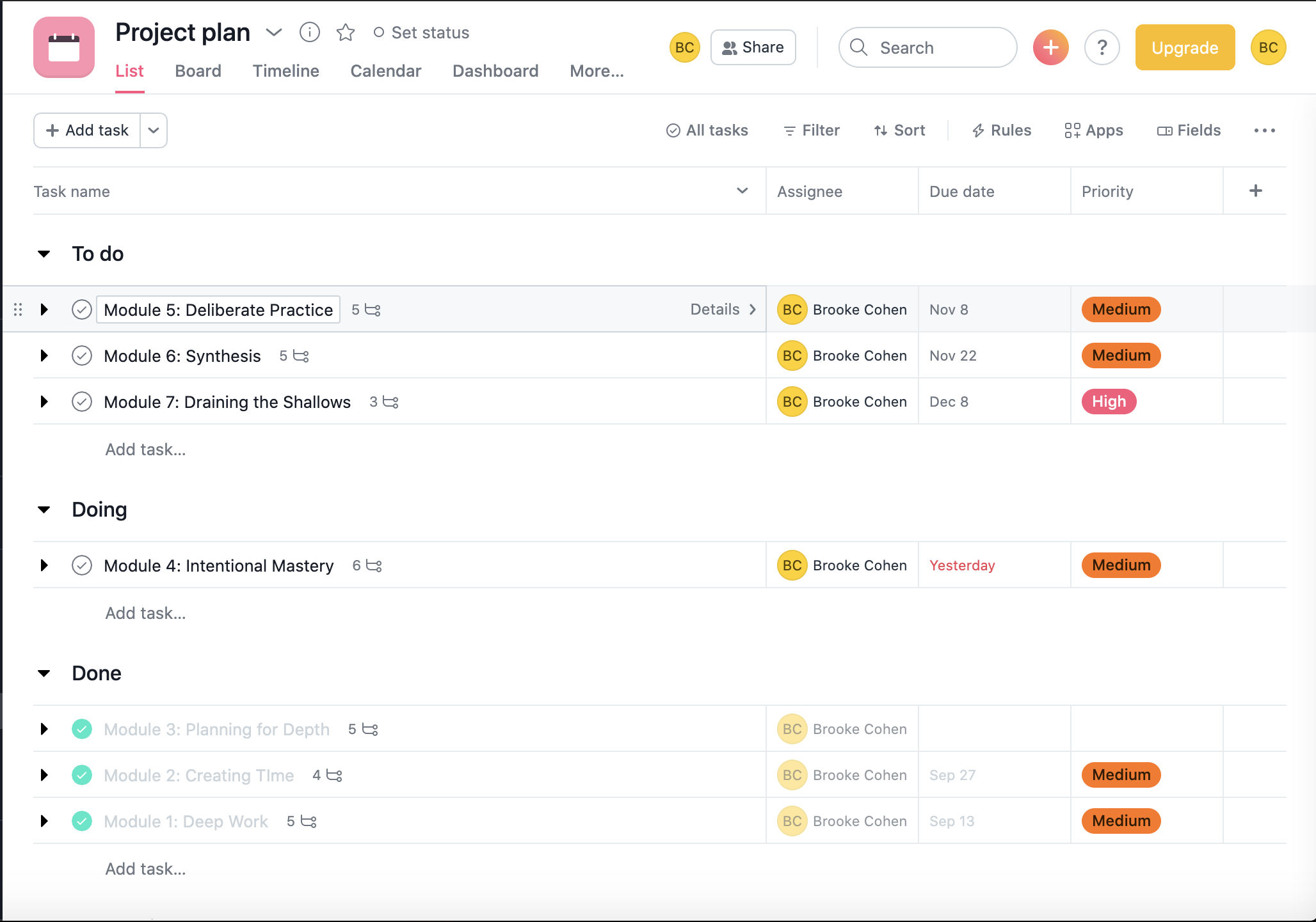 Project Management