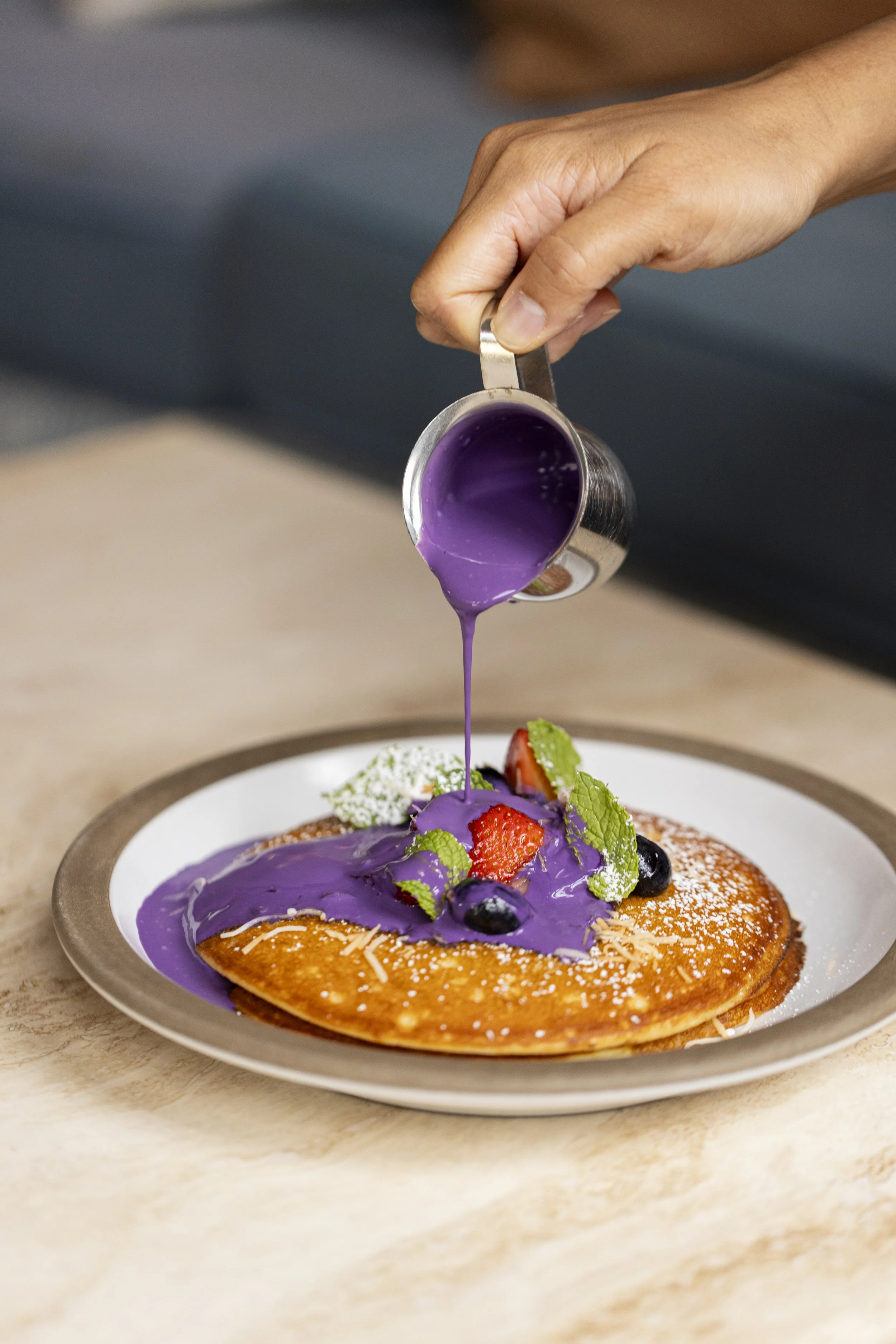 PAMANA: Ube Pancakes