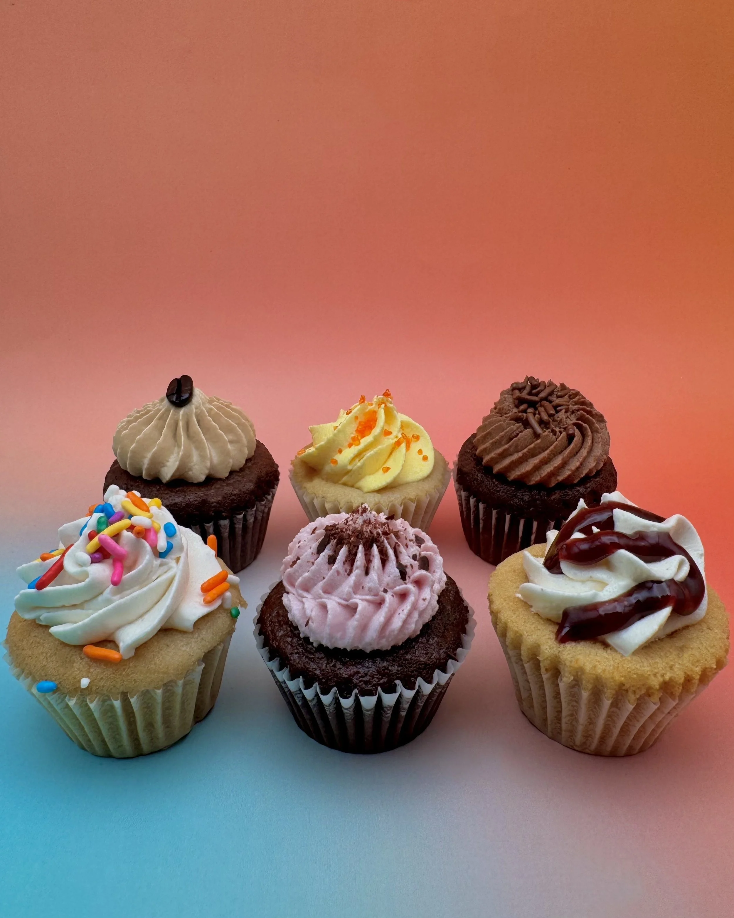 LIKELY IVY: 6 Mini Cupcakes