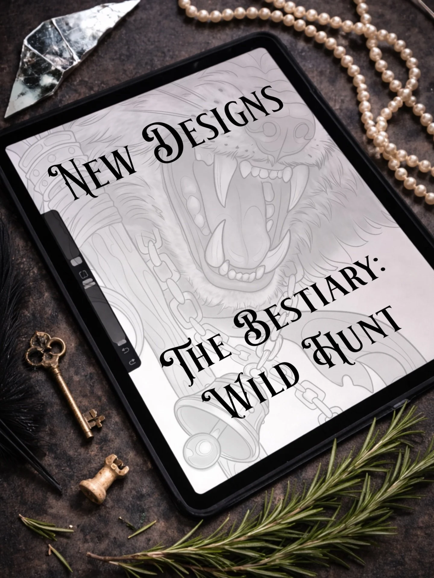 The Bestiary begins. 
The Wild Hunt has arrived 🐺✨

Wolf + Leopard 
I take appointments at @time_bomb_tattoo in Frederick, MD