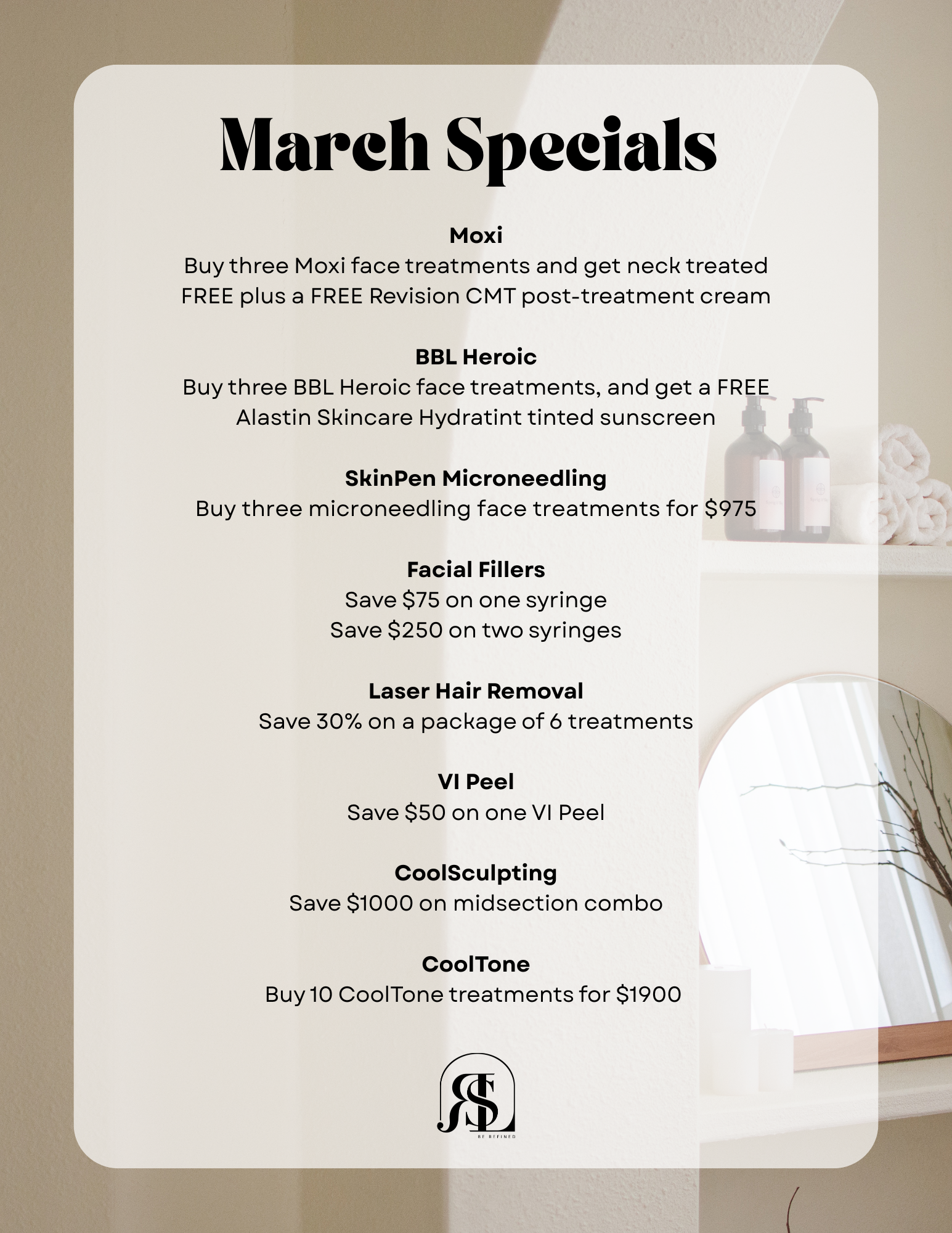 Save on facial fillers and Coolsculpting in Chanhassen, MN