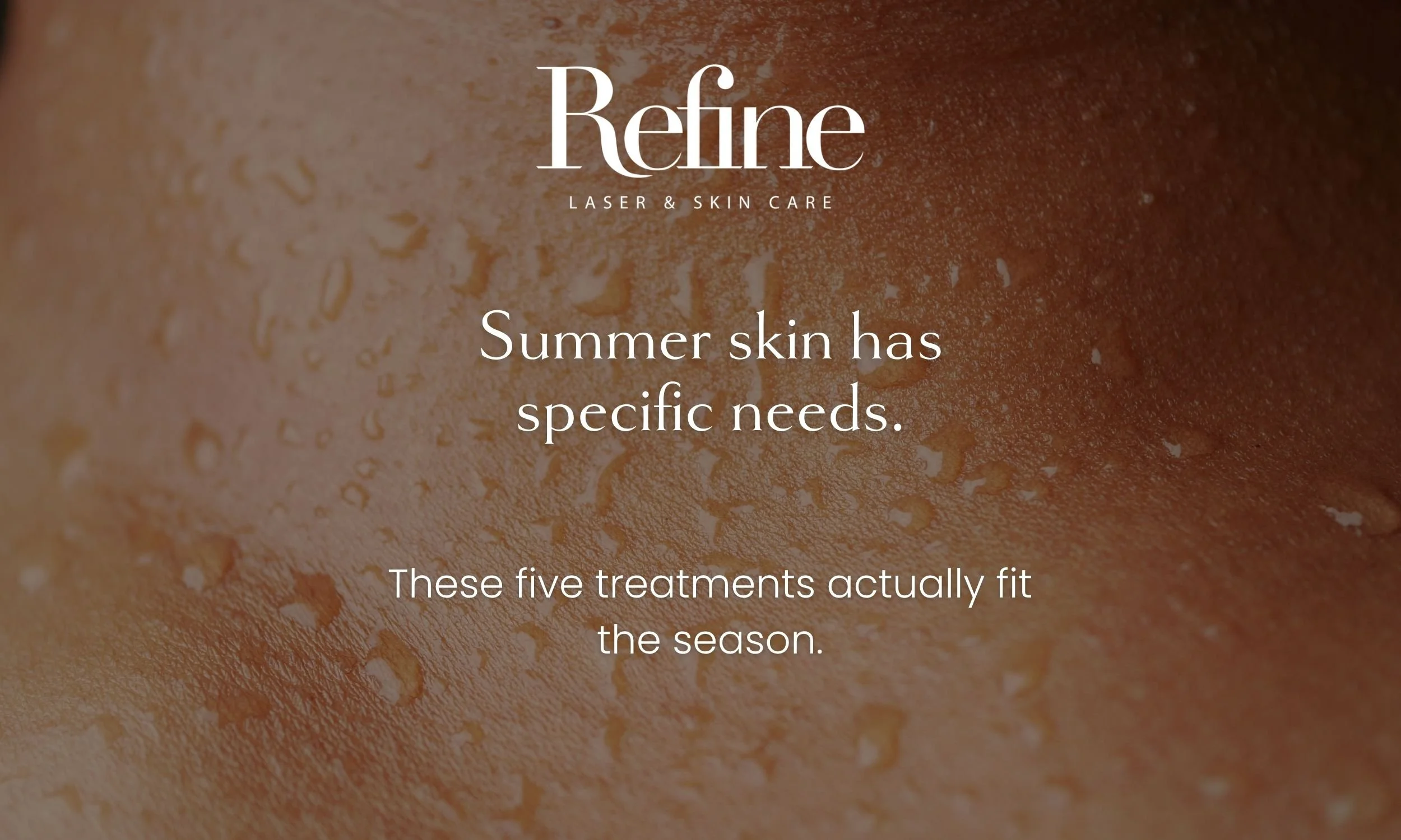 summer skincare