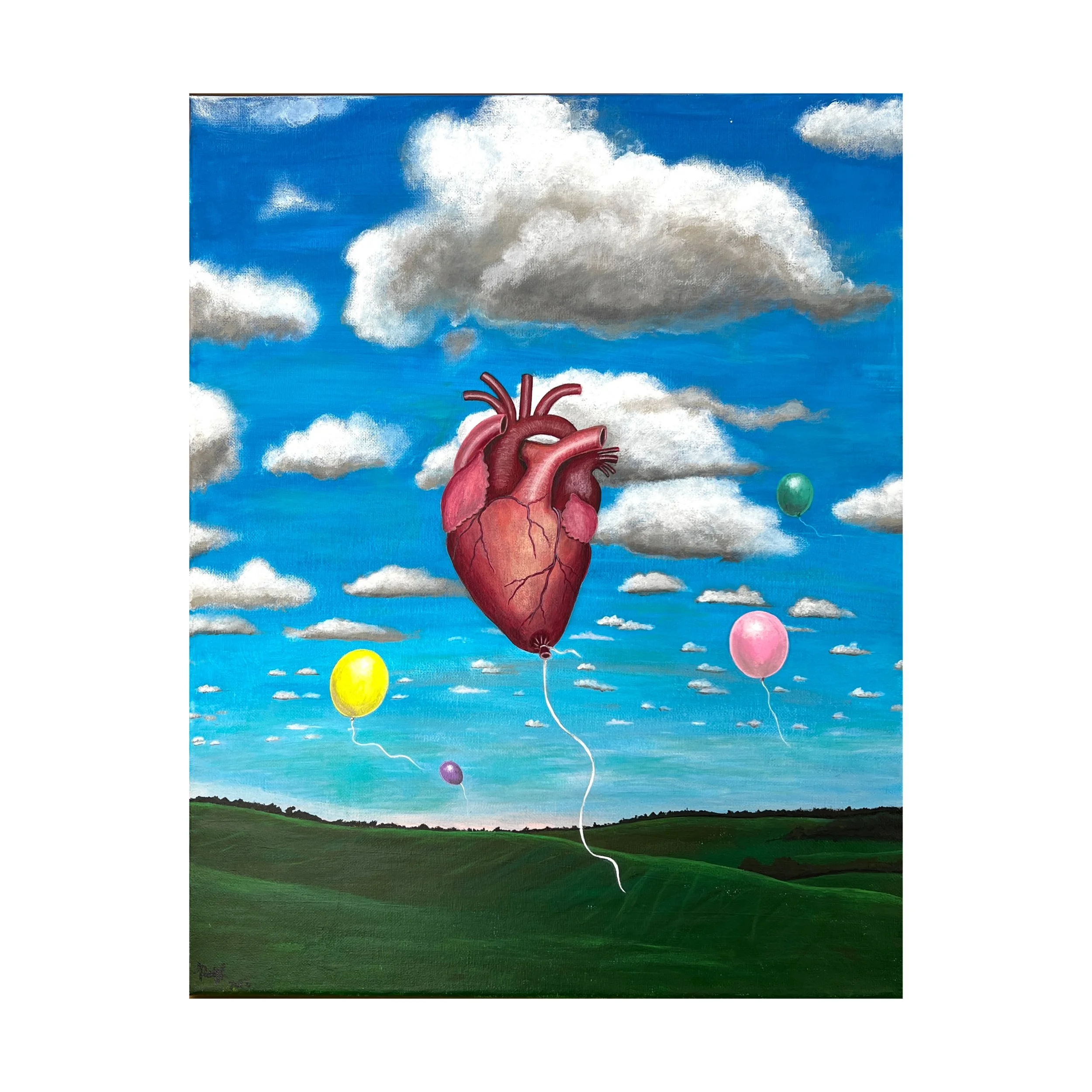 Happy Heart
51x 41x 2 cm
Acrylic on cotton canvas