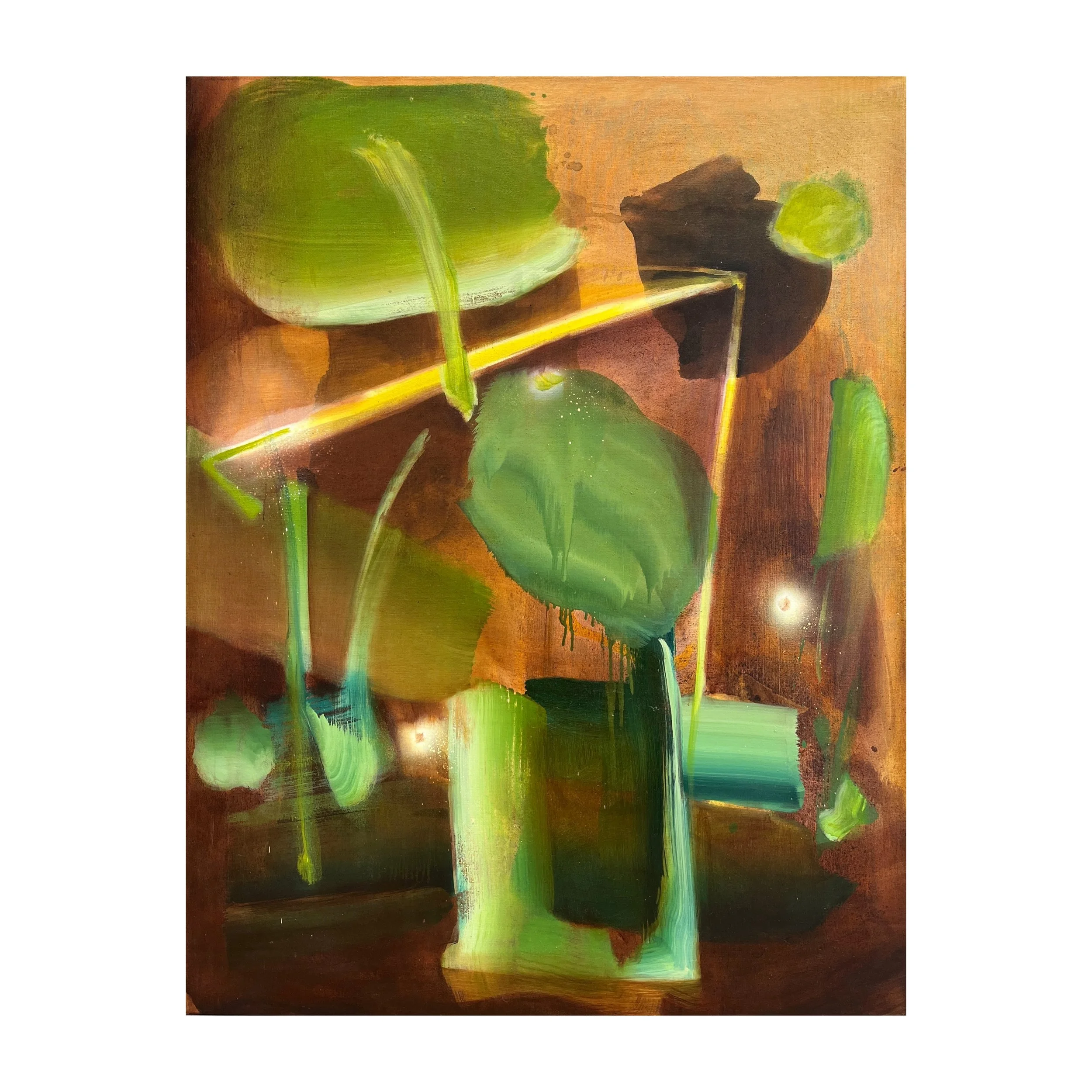Forest Mind, 130 x 100 cm, oil on linen