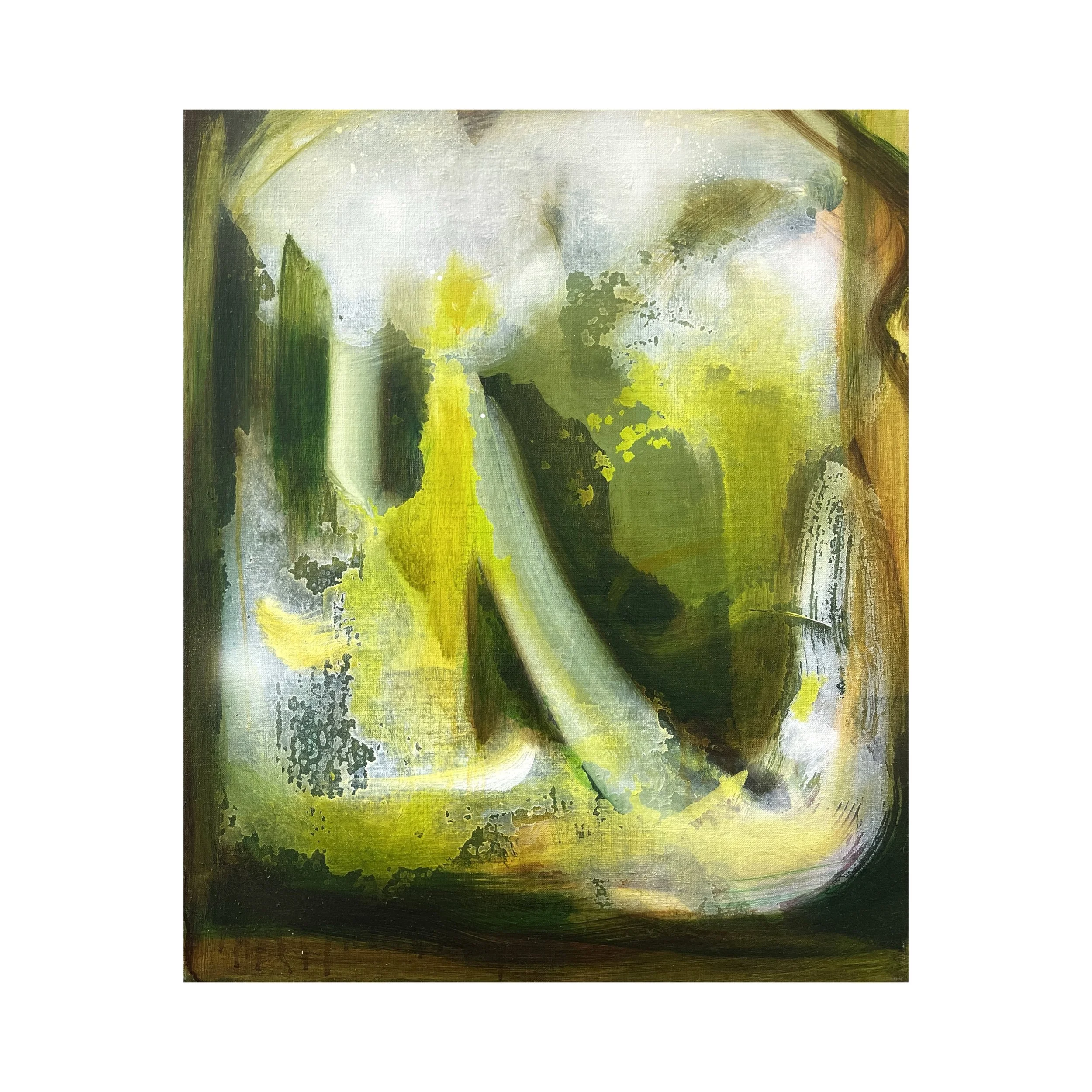 Forest Mind II, 60 x 50 cm, oil on linen