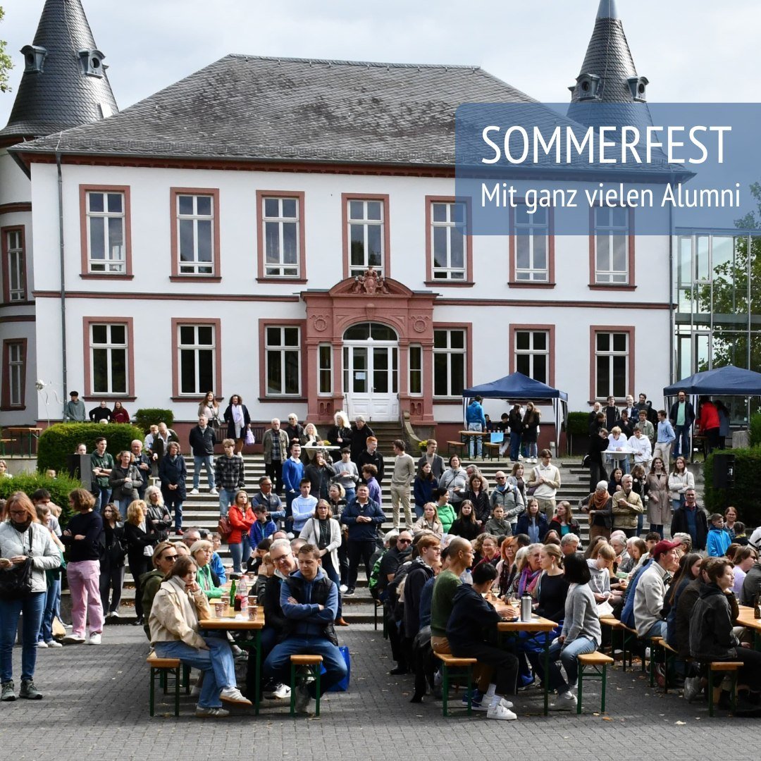 Liebe Ehemalige, ⛰

das diesj&auml;hrige Sommerfest war mit 40 Alumni das wohl am besten vertretene.

Wir freuen uns auf das n&auml;chste!

Eure Ehemaligengemeinschaft 🫶