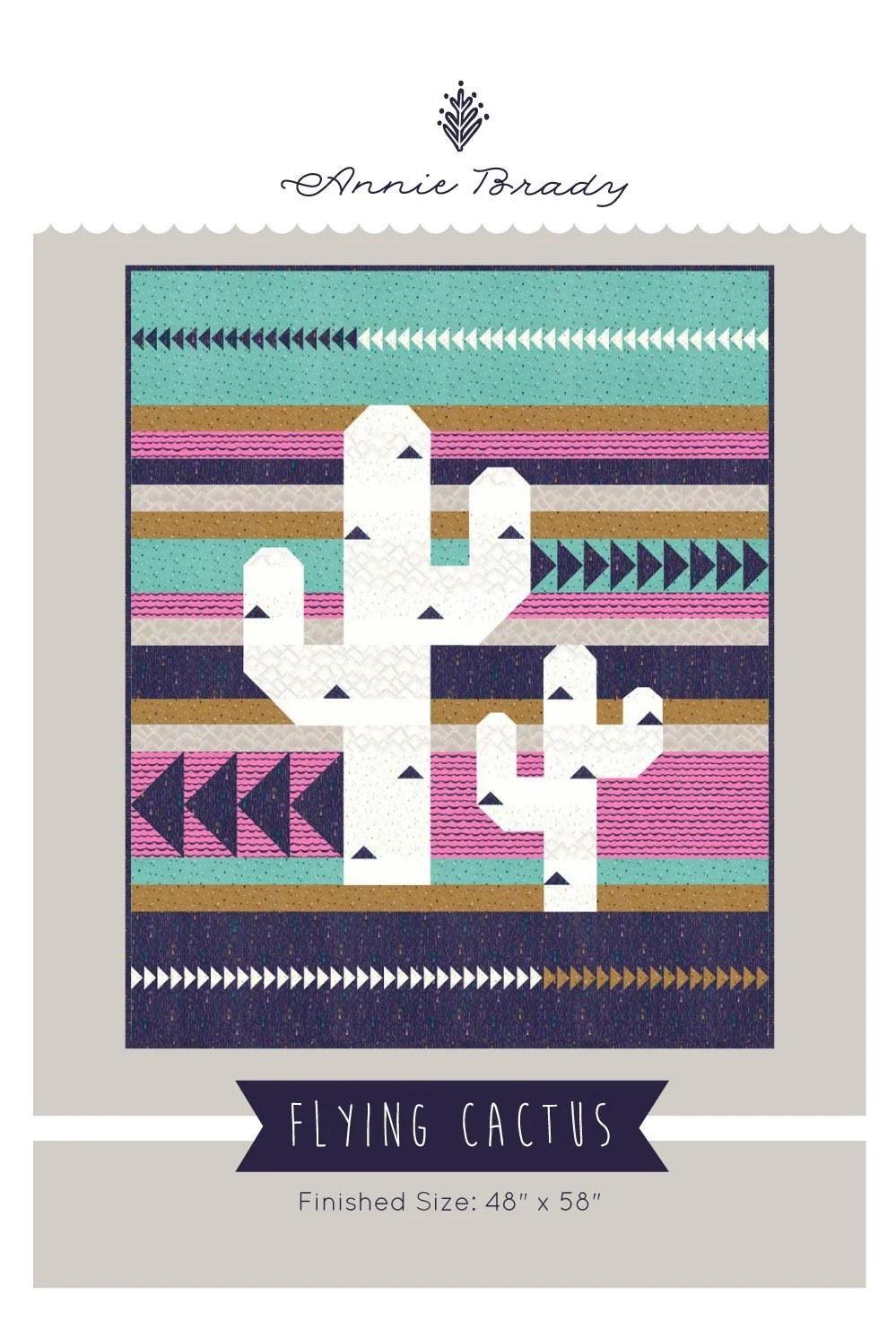 Flying Cactus Quilt Pattern (PDF)  Bound Co.