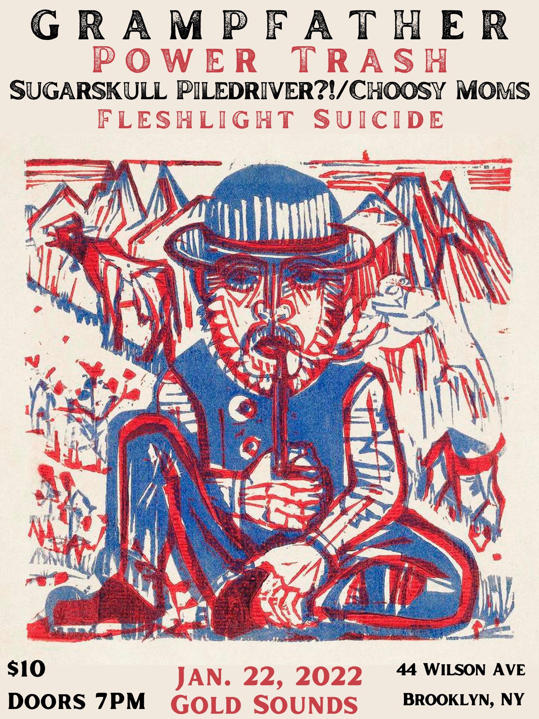 Fleshlight Suicide // Sugarskull Piledriver/Choosy Moms // Grampfather // Power Trash