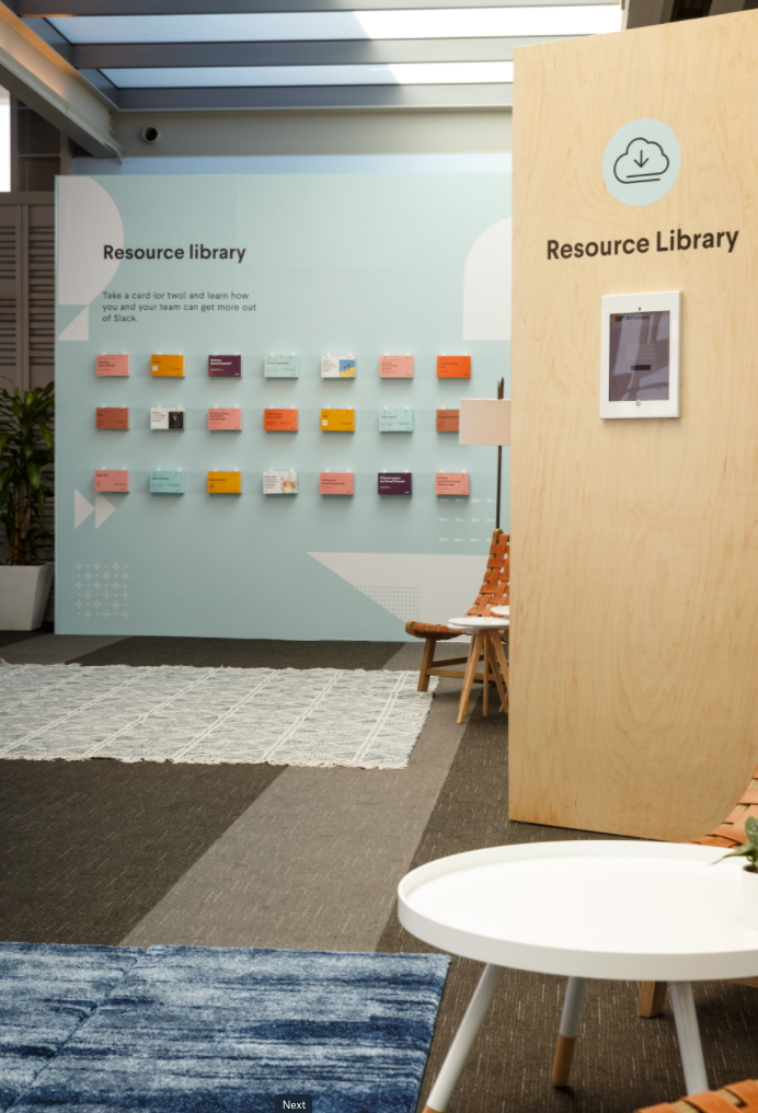 Self-serve resource wall for Frontiers