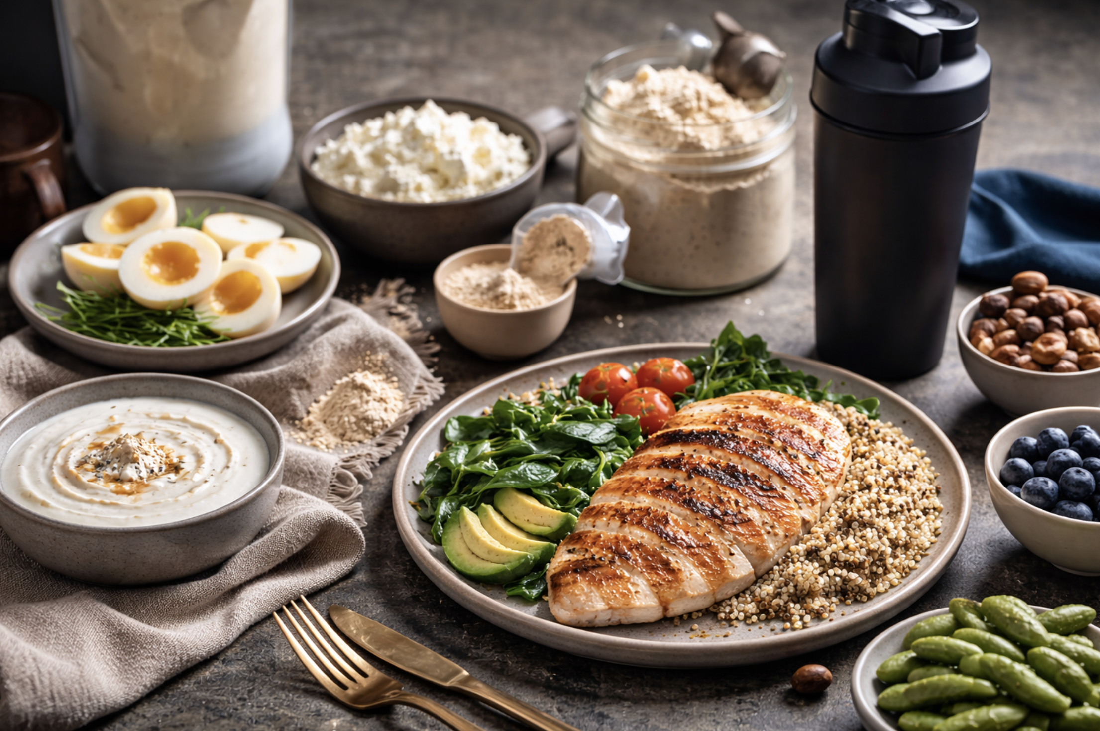 If You Are Over 40, Protein Comes First